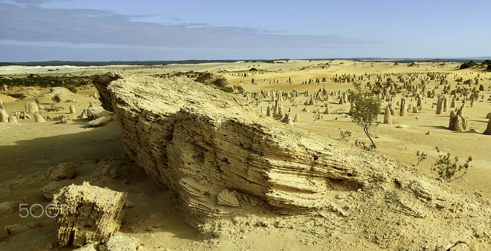 Phase One IQ3 100MP sample photo. Pinnacles and limestone mid west photography