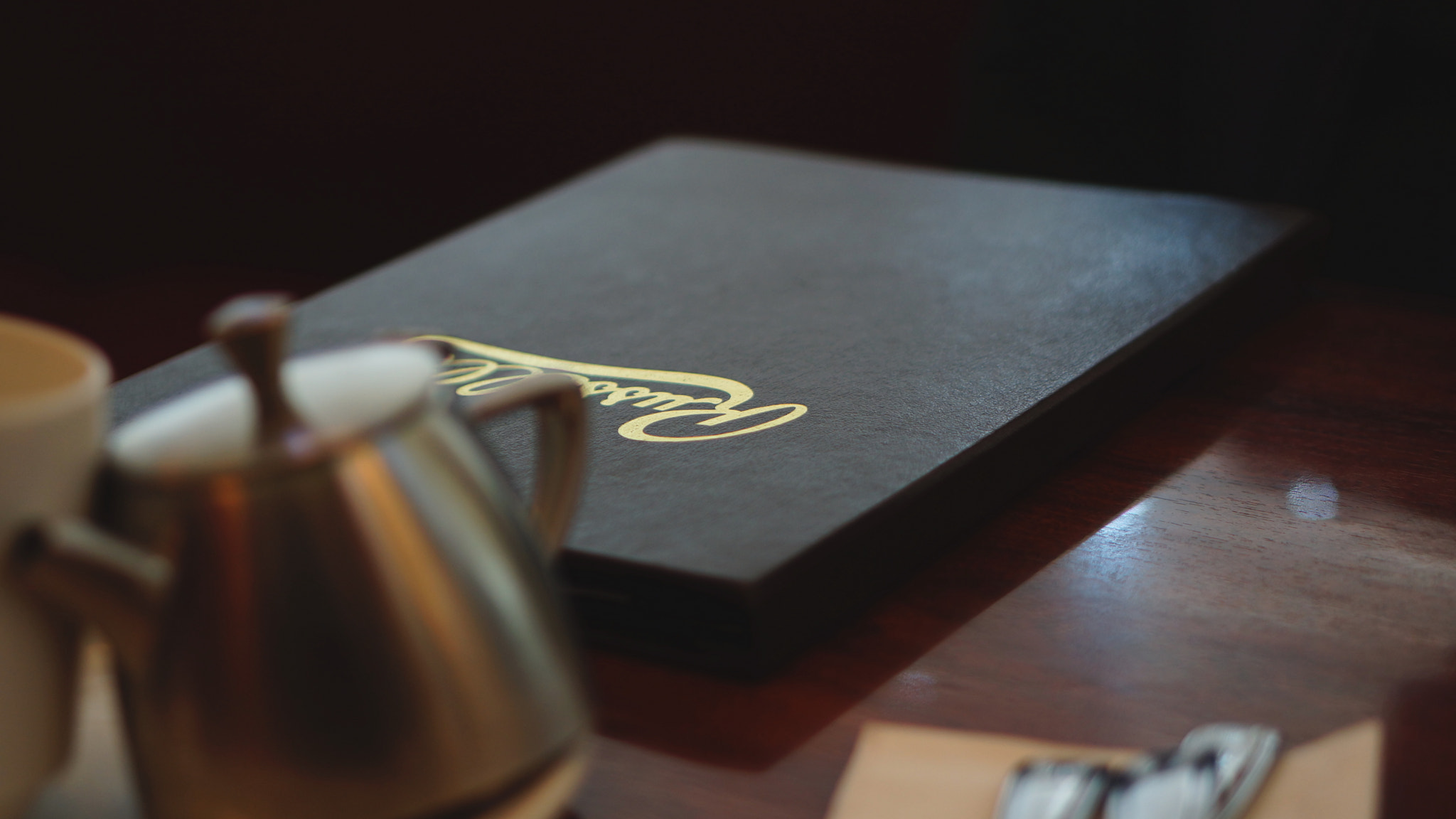 Sony E 50mm F1.8 OSS sample photo. Menu photography
