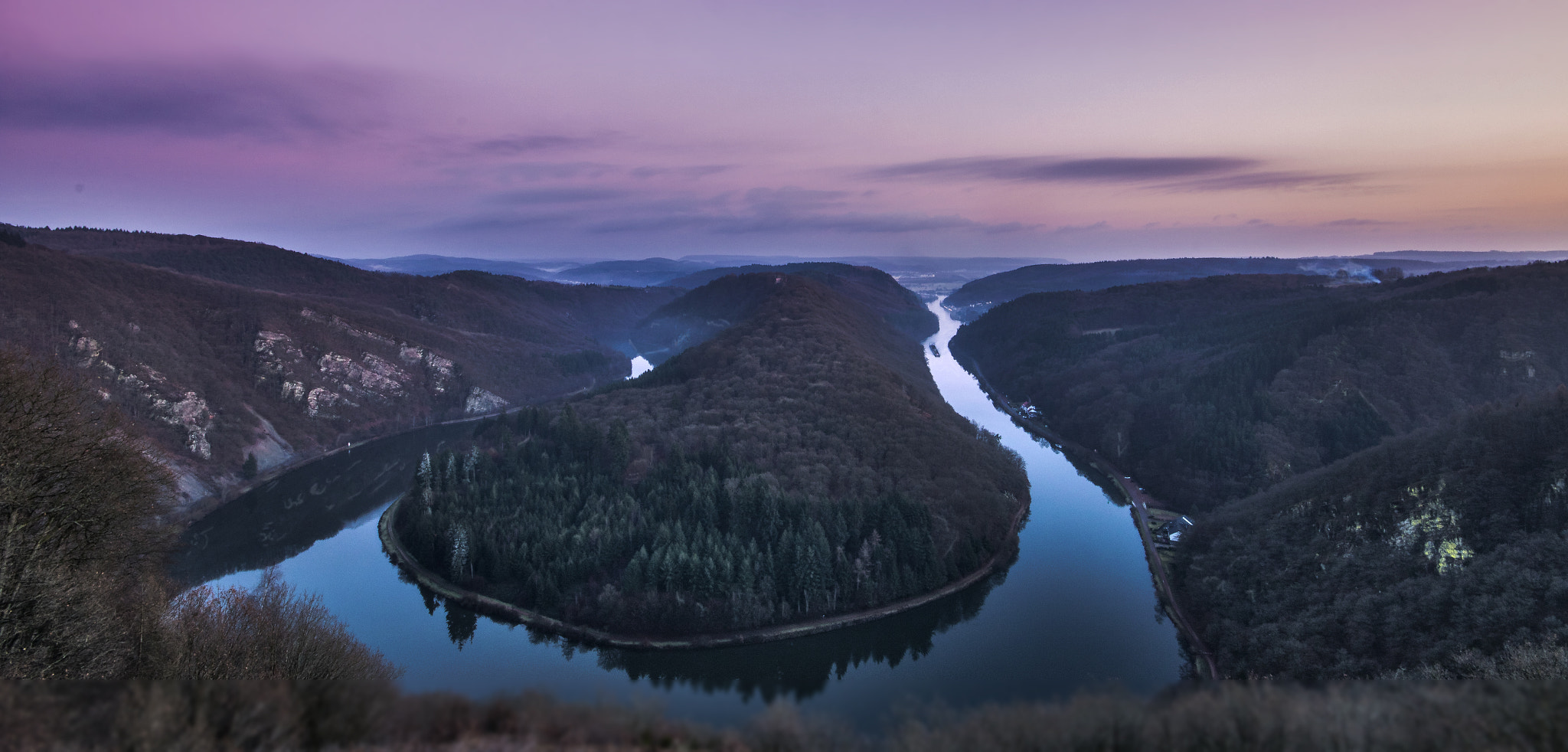 Sigma 10-20mm F4-5.6 EX DC HSM sample photo. Saarschleife photography