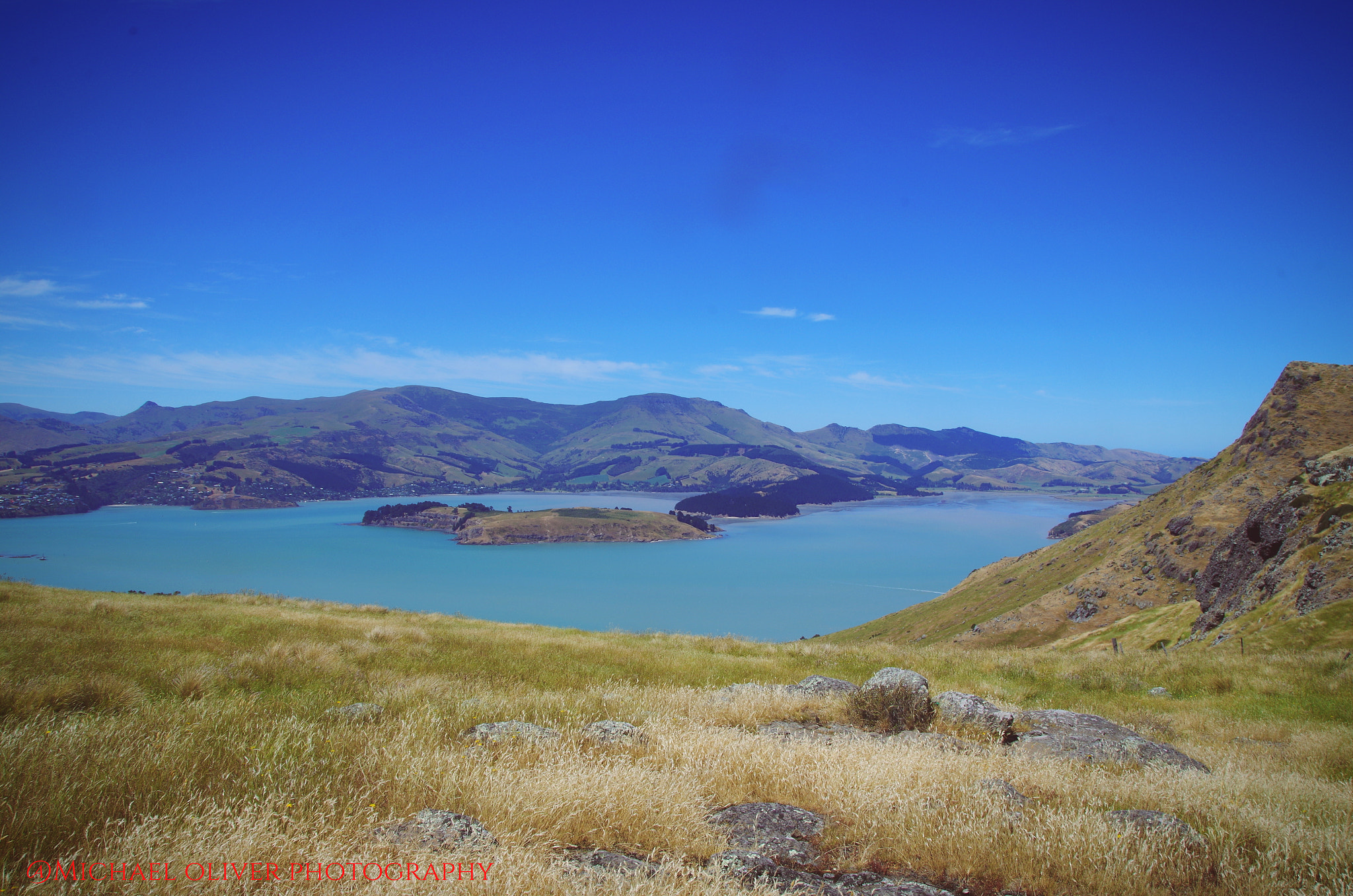 Sigma 18-250mm F3.5-6.3 DC Macro OS HSM sample photo. Majestic lyttelton harbour, nz photography