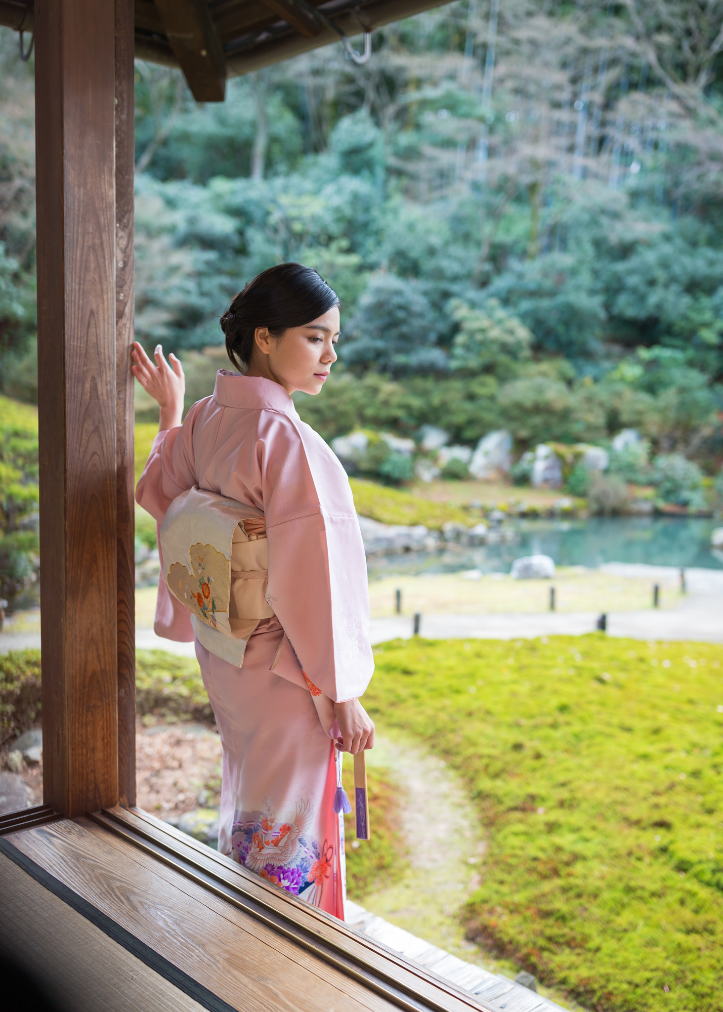 Canon EF 35mm F1.4L II USM sample photo. Kimono photography
