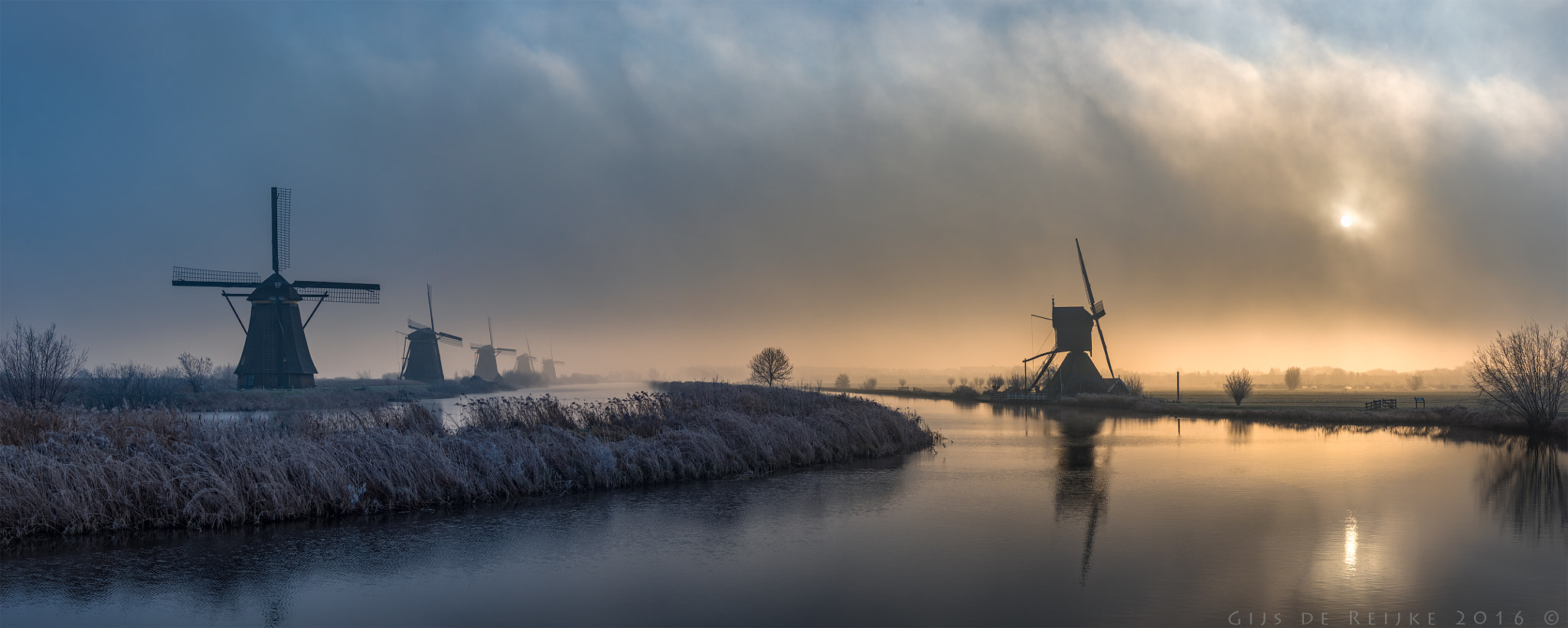 AF Zoom-Nikkor 28-80mm f/3.3-5.6G sample photo. Wintry windmills photography