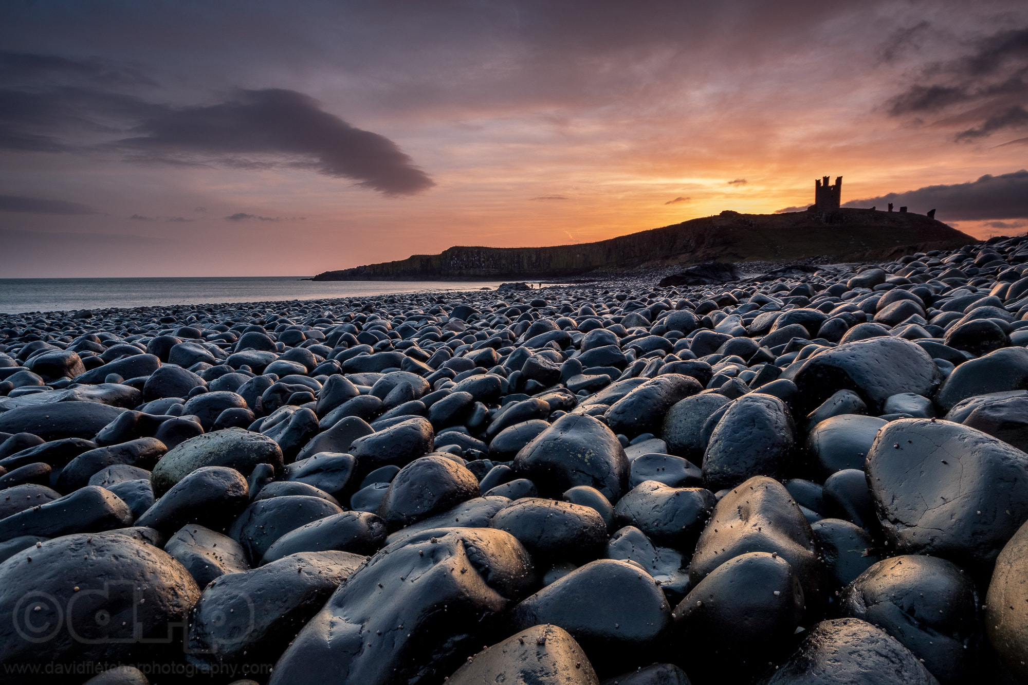 Canon EOS 80D + Sigma 10-20mm F4-5.6 EX DC HSM sample photo. The death rocks of dunstanburgh, northumberland photography