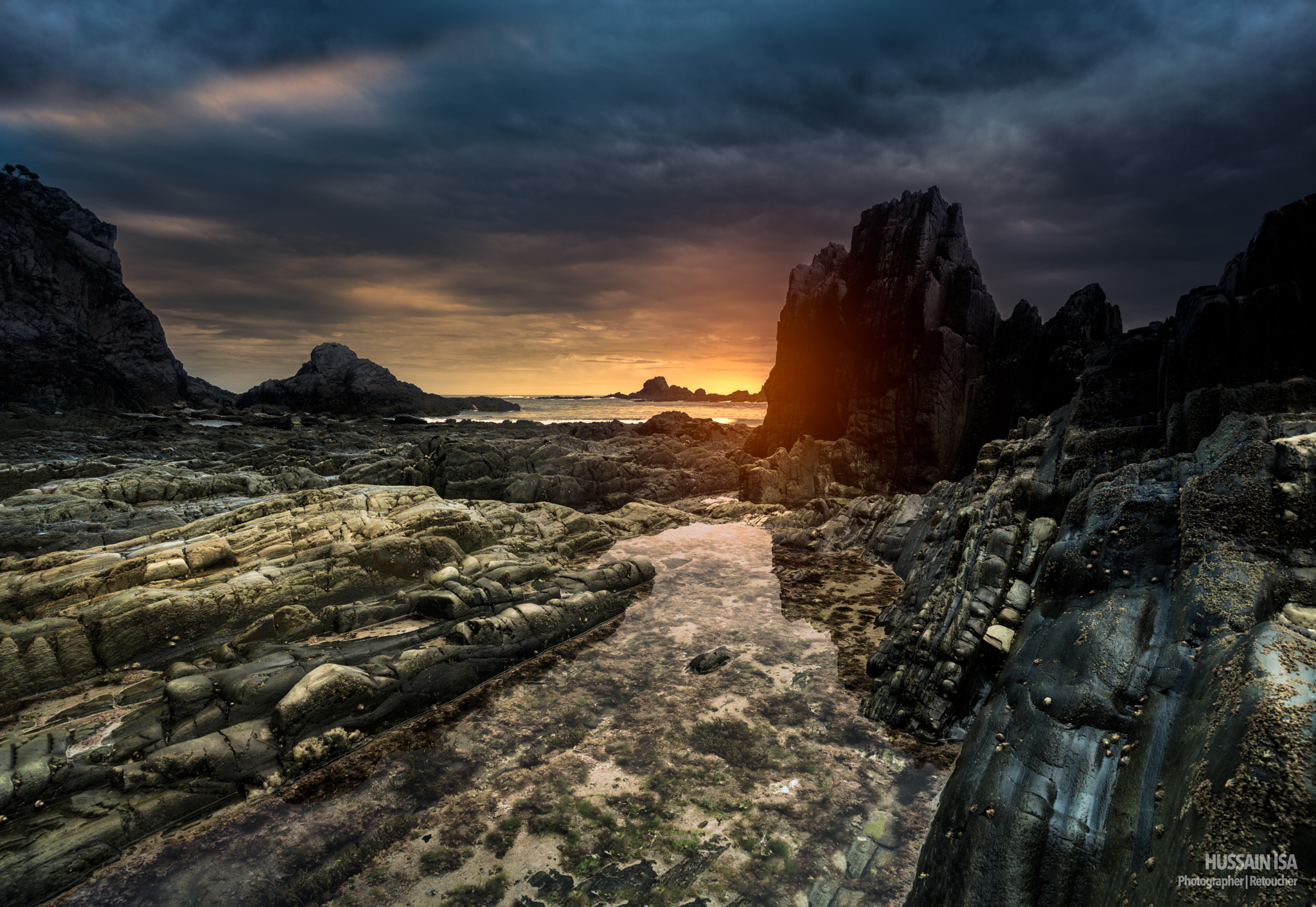 Nikon AF-S Nikkor 18-35mm F3.5-4.5G ED sample photo. Playa de la gueirua photography