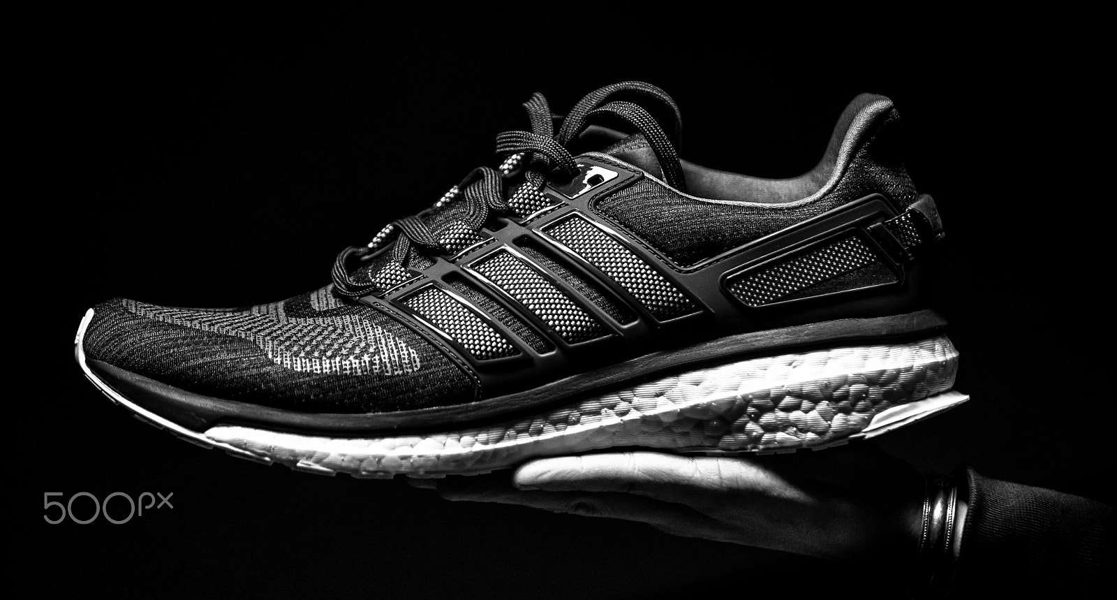 Canon EF 70-200mm F2.8L USM sample photo. Runners in monochrome photography