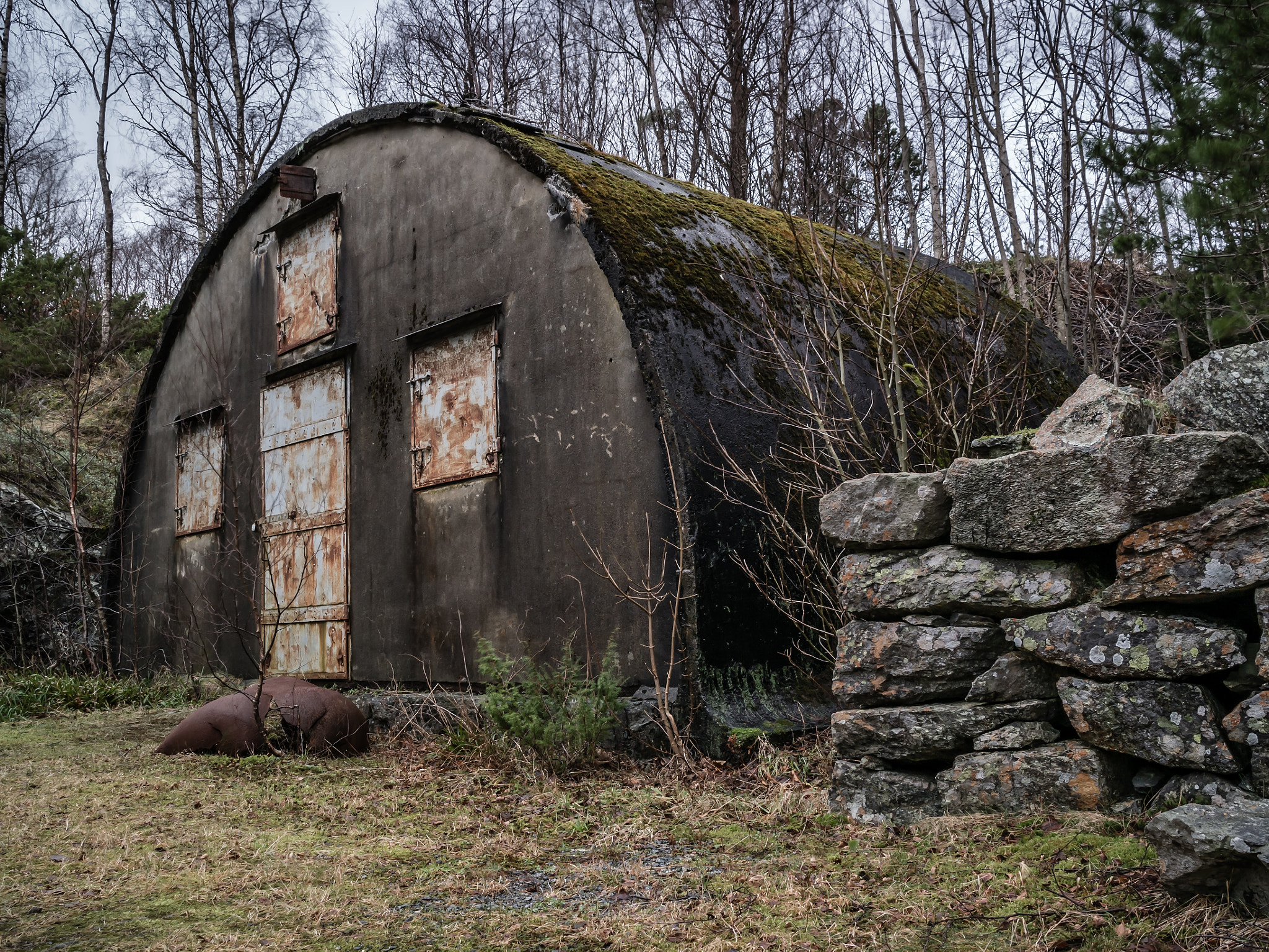 Samsung NX30 + Samsung NX 18-55mm F3.5-5.6 OIS sample photo. "the ammunition bunker" photography