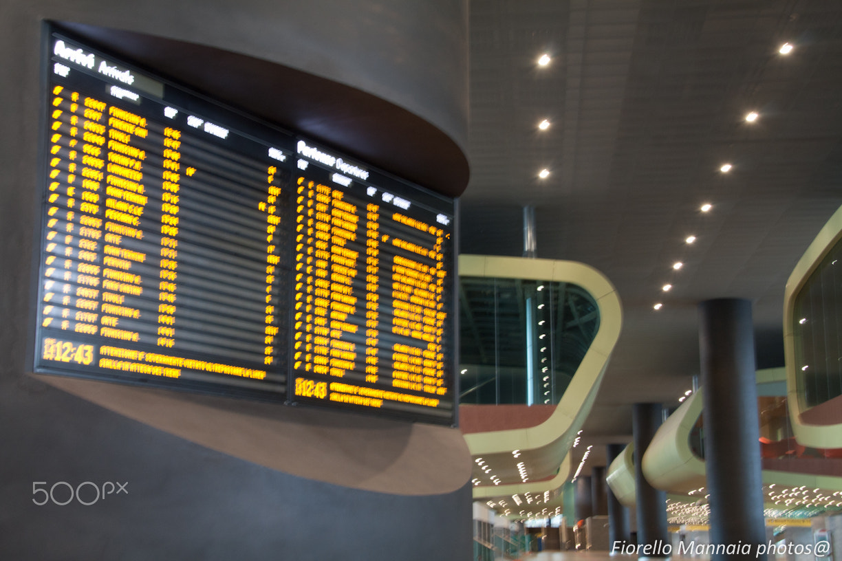 Sigma 18-200mm f/3.5-6.3 DC OS sample photo. Tiburtina station photography