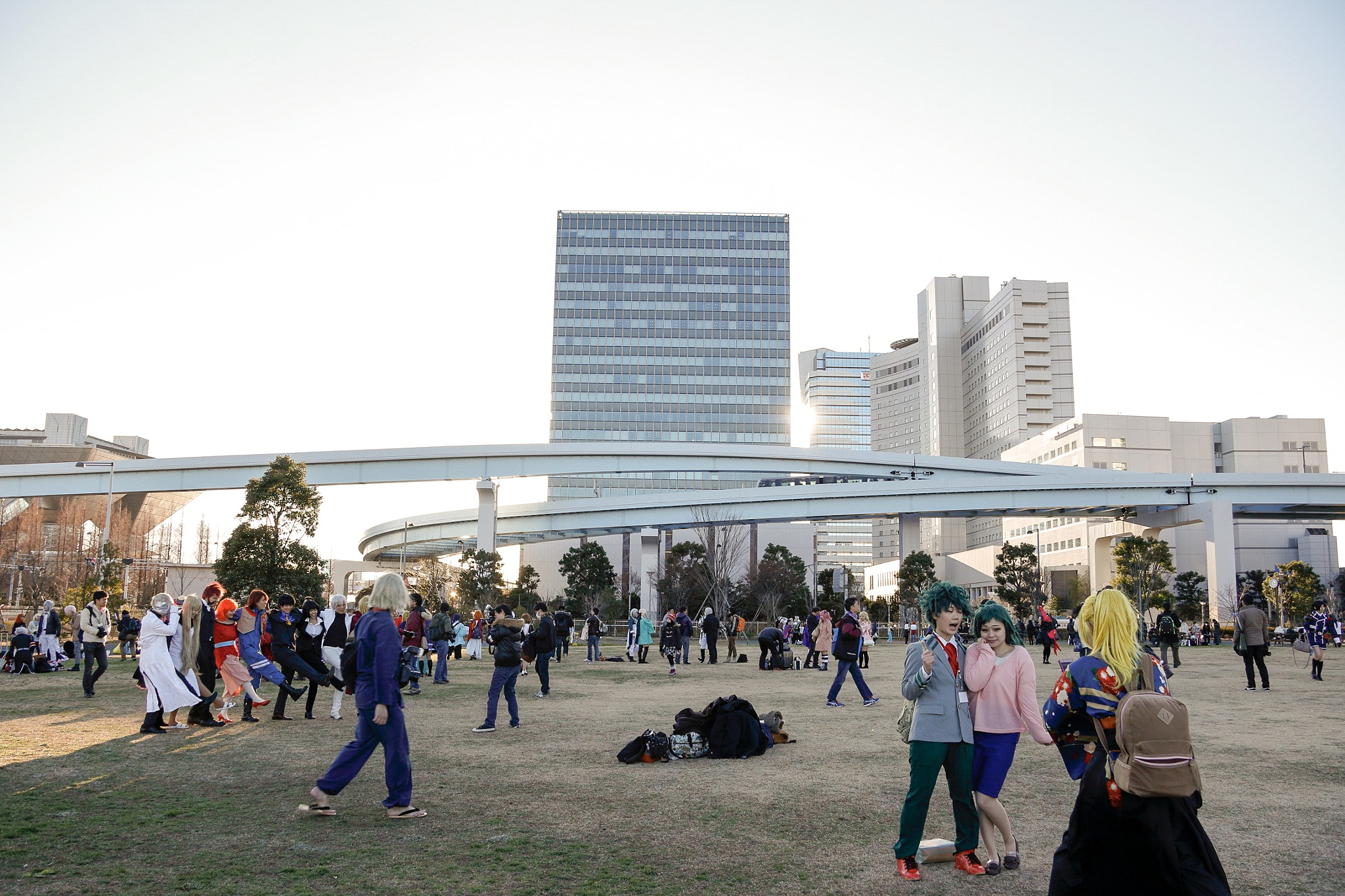 Canon EOS 100D (EOS Rebel SL1 / EOS Kiss X7) + Canon EF-S 17-85mm F4-5.6 IS USM sample photo. Comiket photography