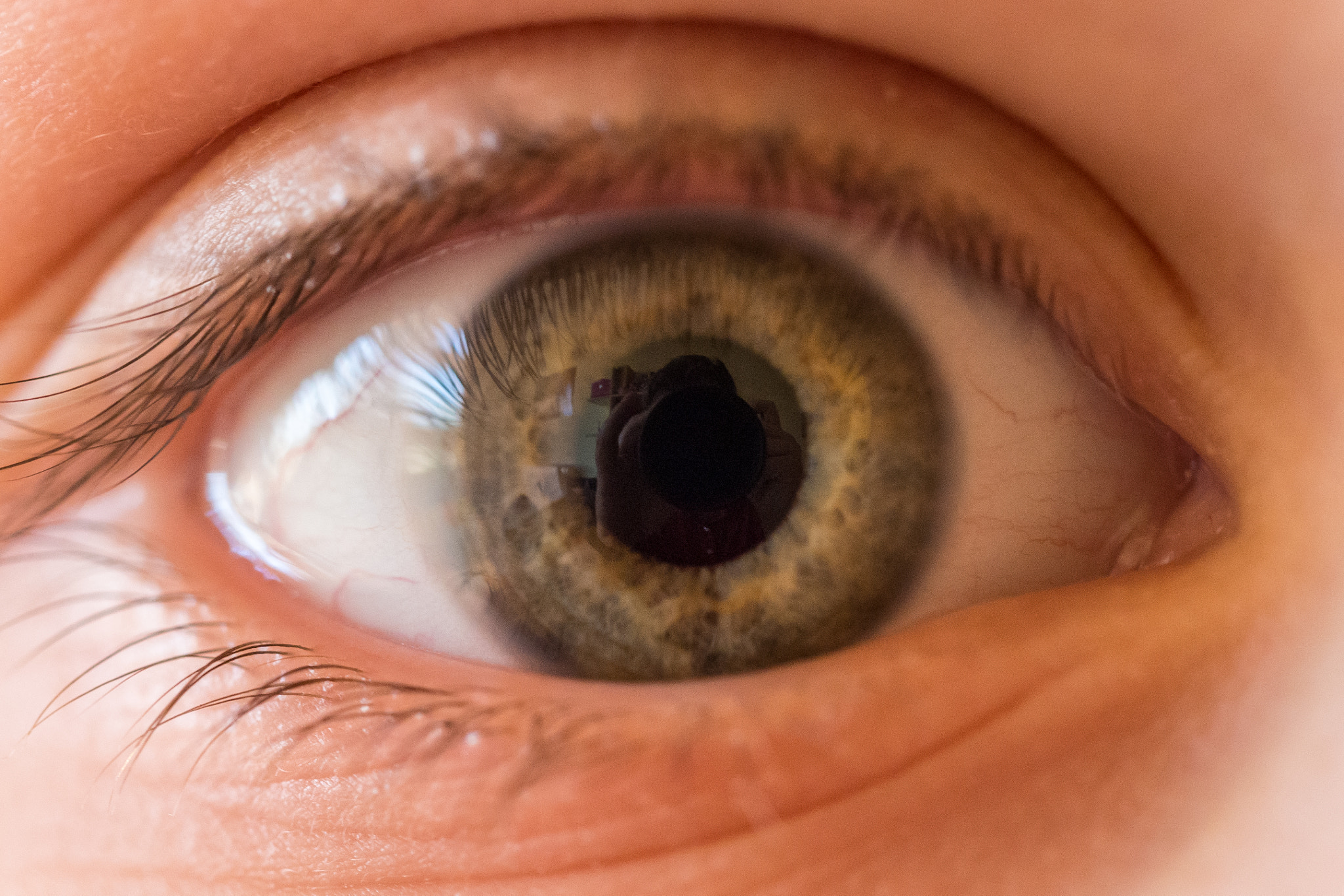 Olympus M.Zuiko Digital ED 60mm F2.8 Macro sample photo. The somewhat different selfie photography