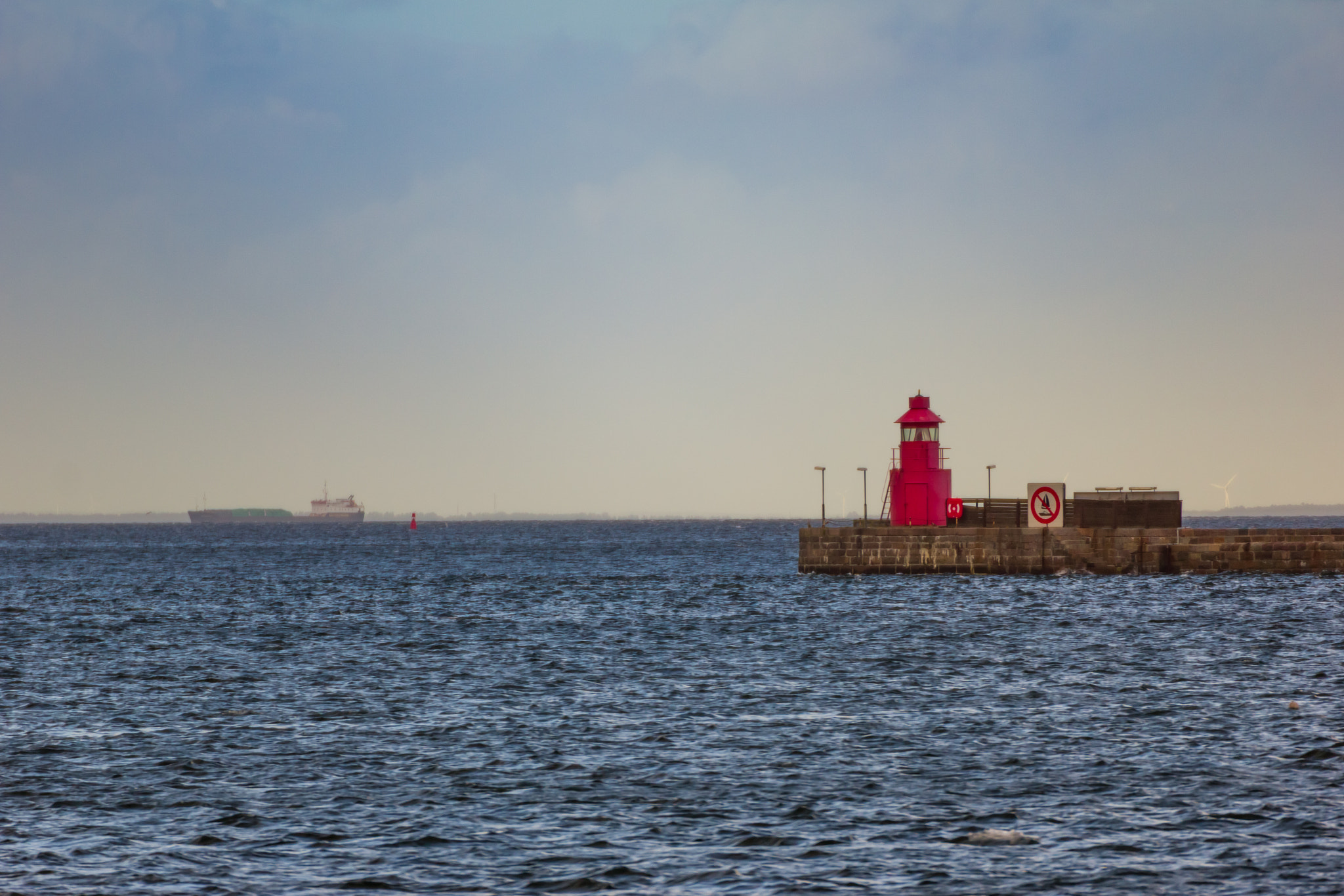 Canon EOS 550D (EOS Rebel T2i / EOS Kiss X4) sample photo. Denmark-københavn-copenhagen-harbor-trekroner island- frihavn sydmole [lighthouse]] photography