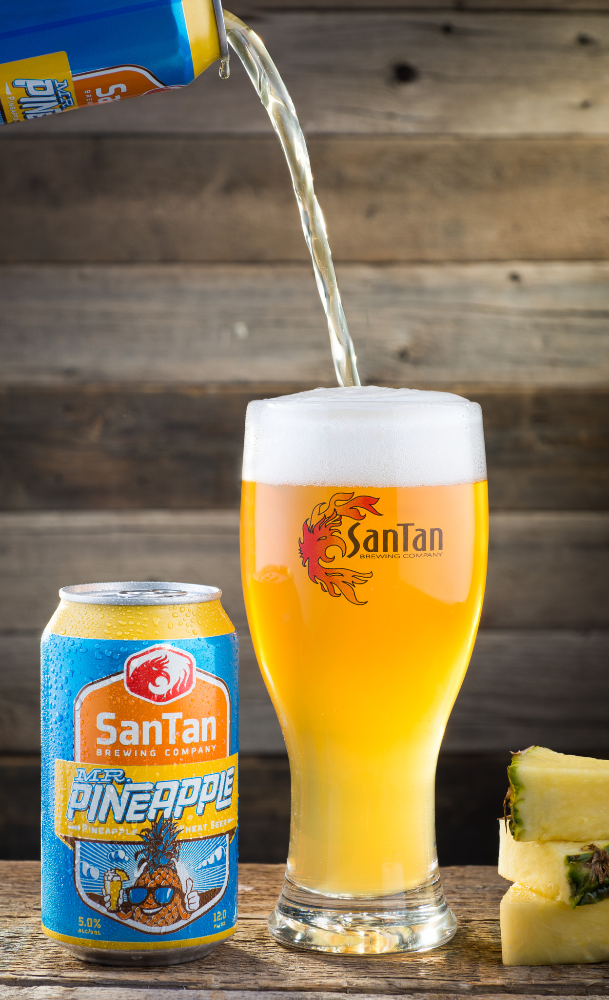 Nikon D610 + AF Micro-Nikkor 60mm f/2.8 sample photo. Santan brewery's mr. pineapple photography