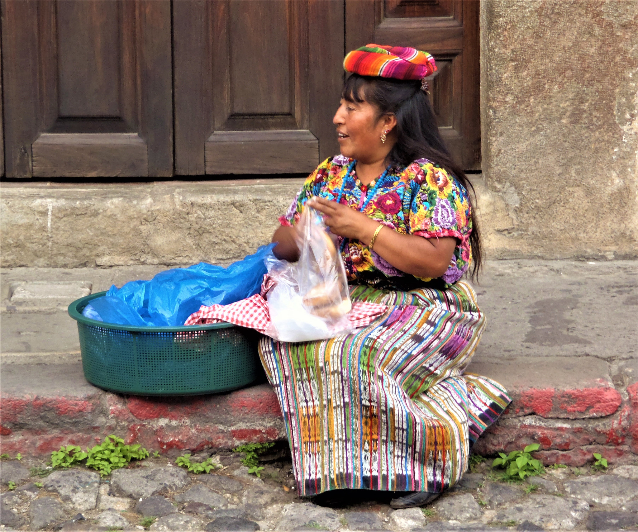 Olympus StylusTough-6020 sample photo. Bread  vendor.. photography