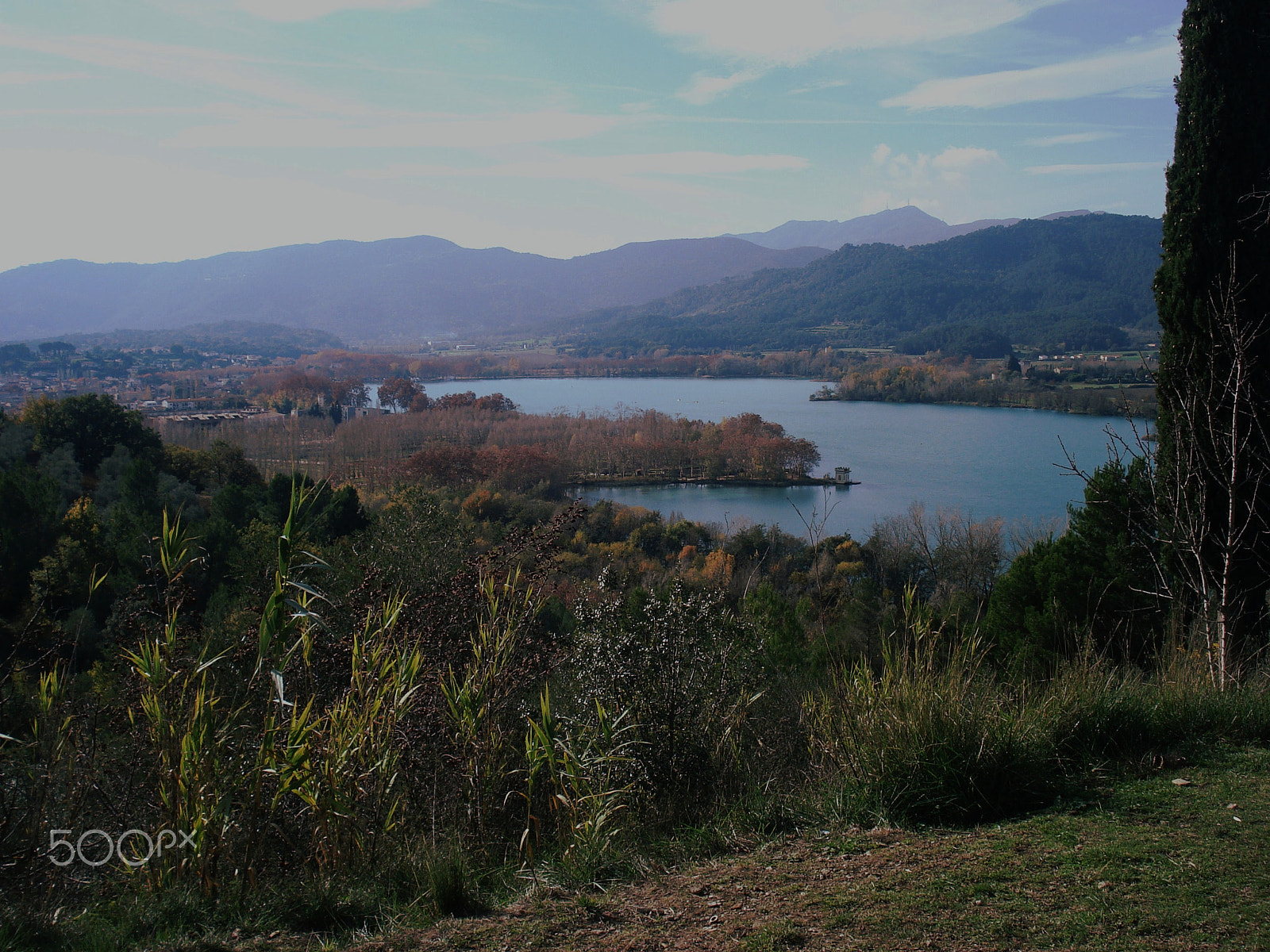 Sony DSC-W40 sample photo. L'estany de banyoles photography