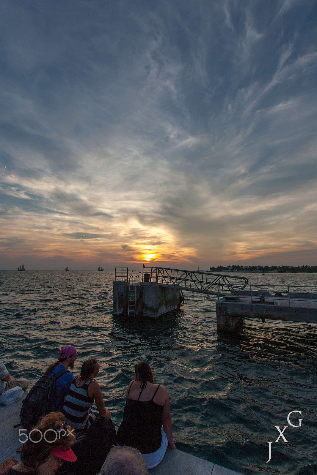 Sigma 10-20mm F3.5 EX DC HSM sample photo. Sunset key west photography