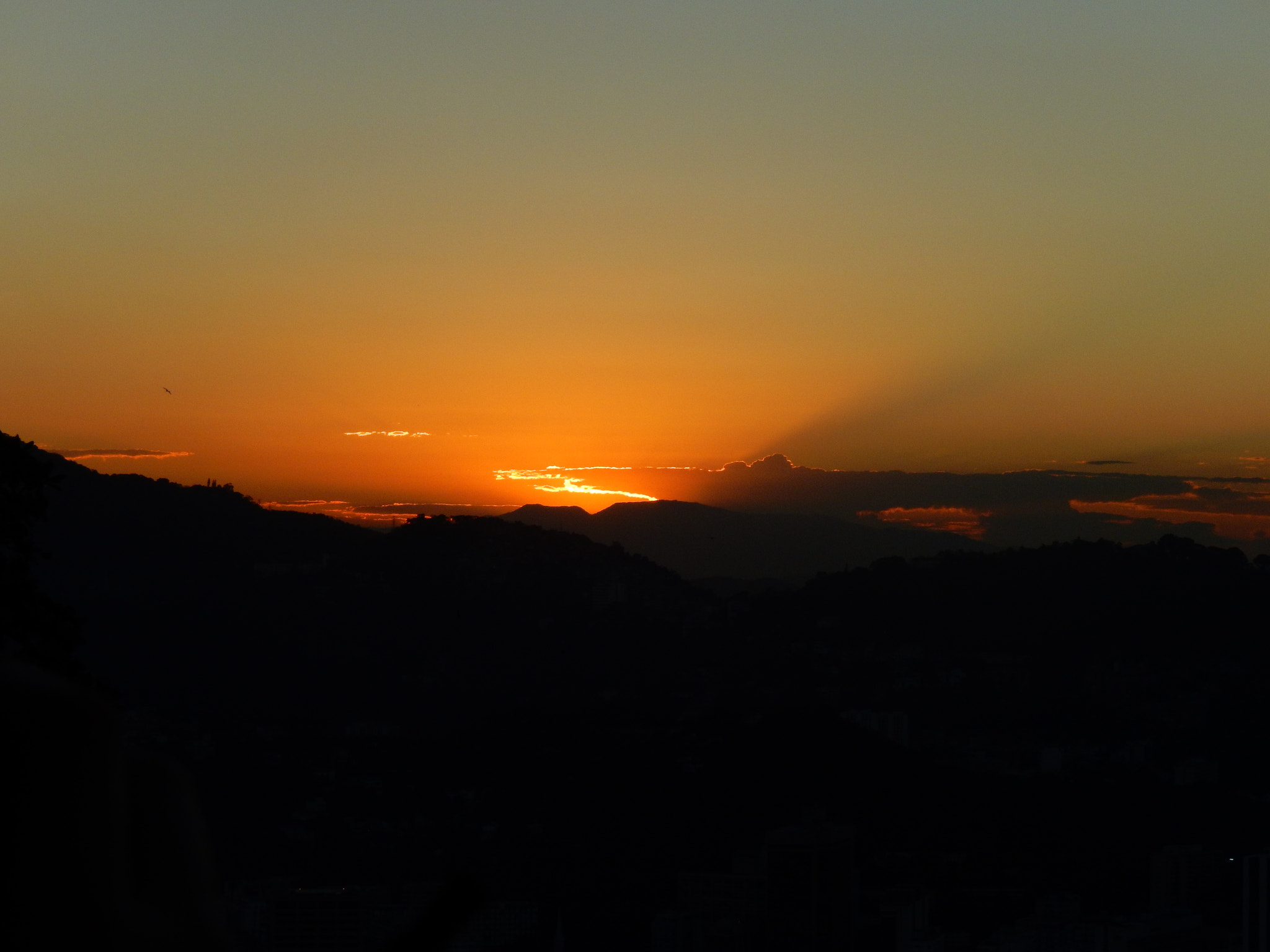 Nikon COOLPIX S9600 sample photo. Sunset in rio de janeiro photography