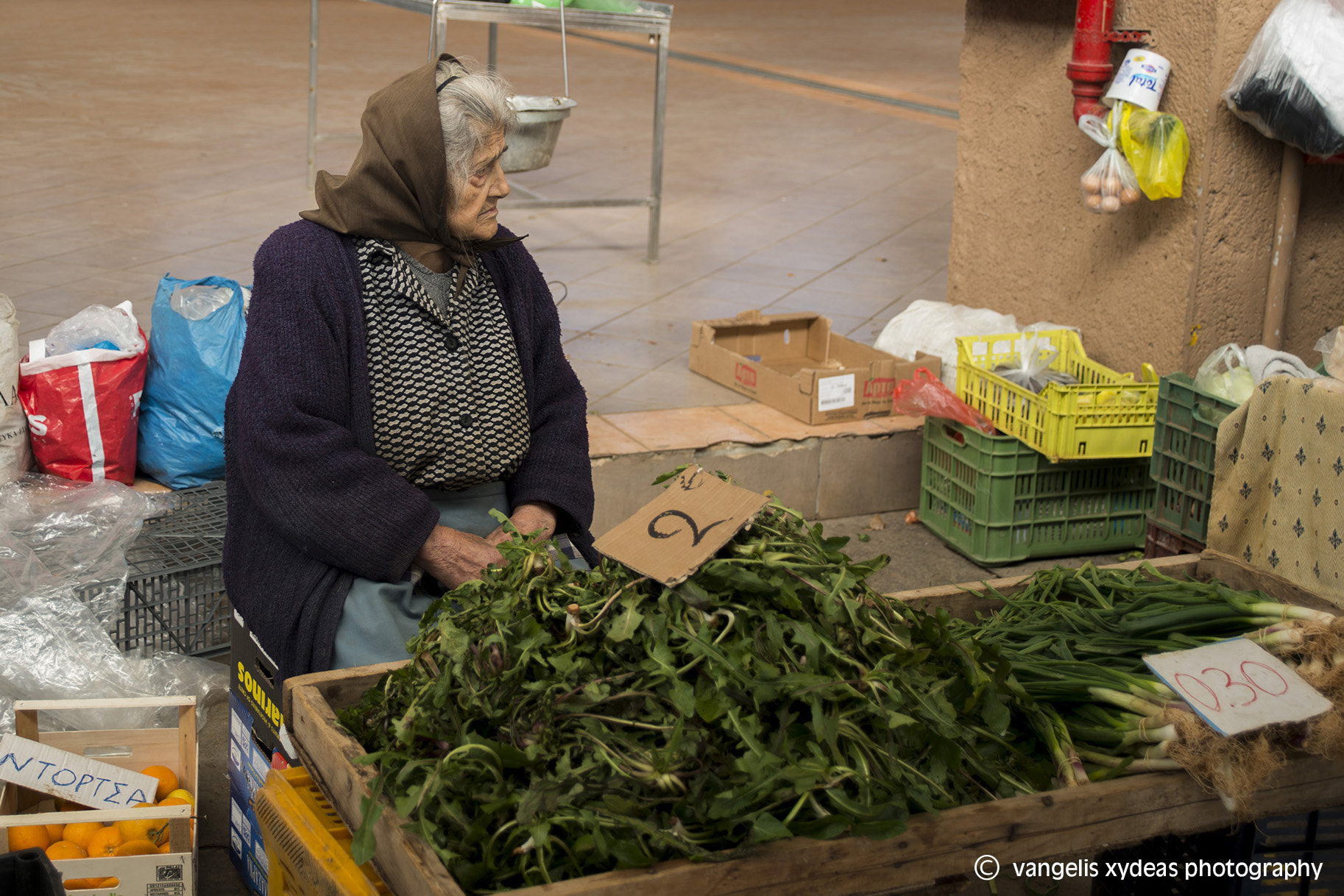 AF Zoom-Nikkor 28-105mm f/3.5-4.5D IF sample photo. At the food market photography