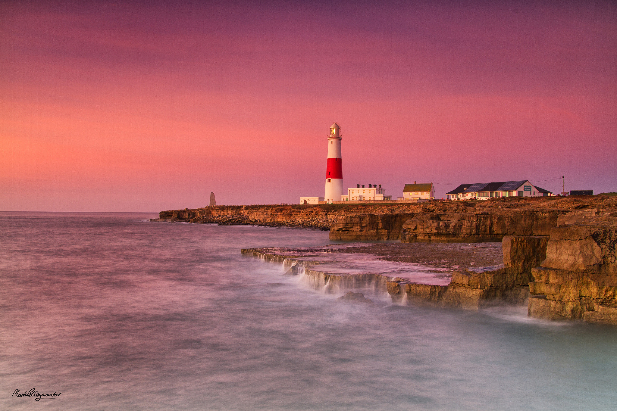 Canon EOS 7D + Sigma 18-50mm f/2.8 Macro sample photo. Winter sunrise at portland bill photography