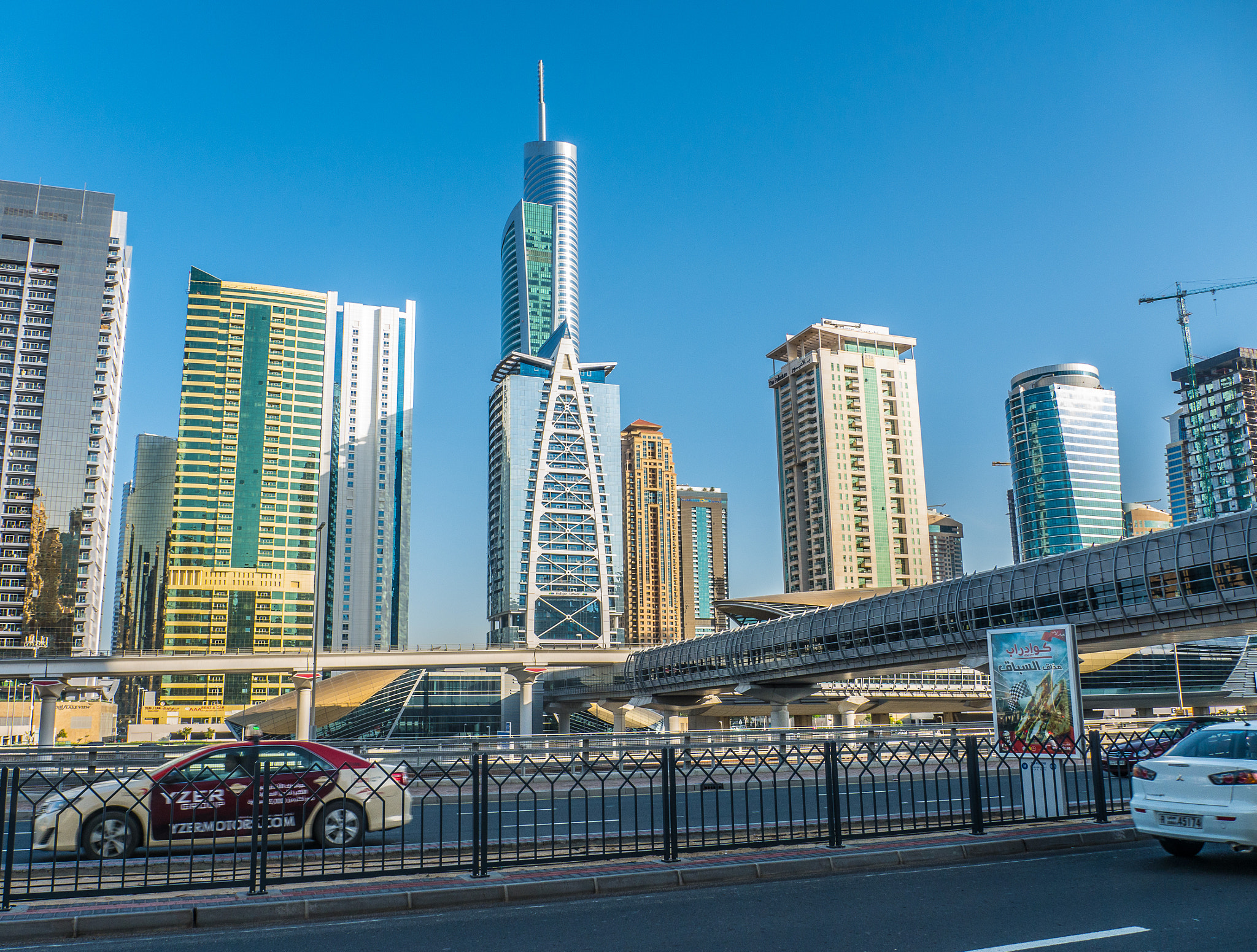 Panasonic Lumix DMC-GX7 sample photo. Sheikh zayed road photography