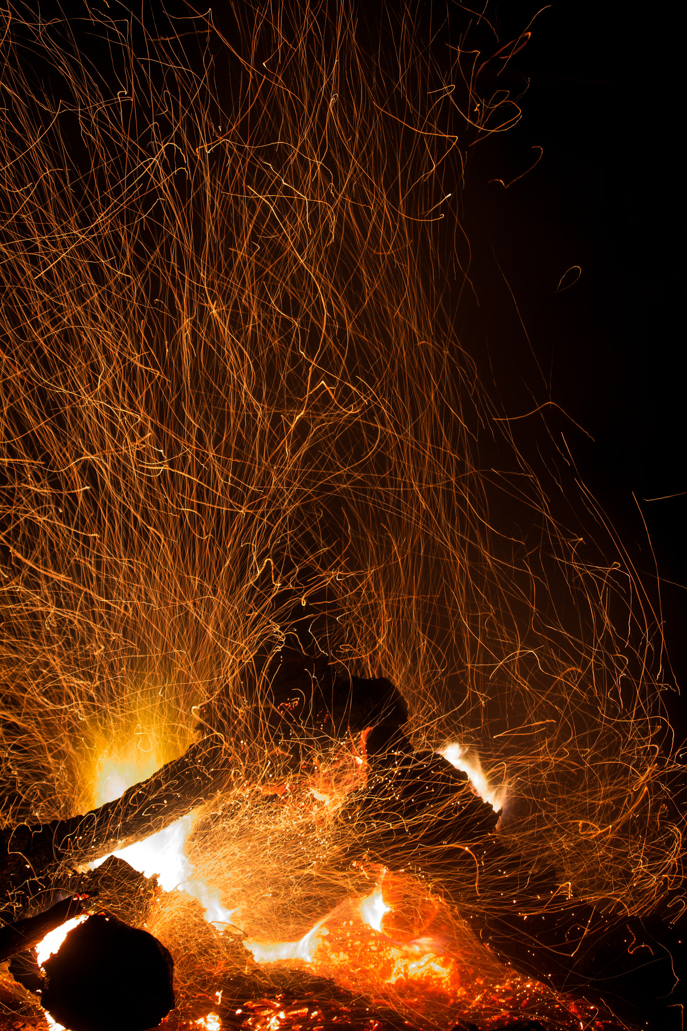 Canon EF-S 55-250mm F4-5.6 IS STM sample photo. Fire #1 photography