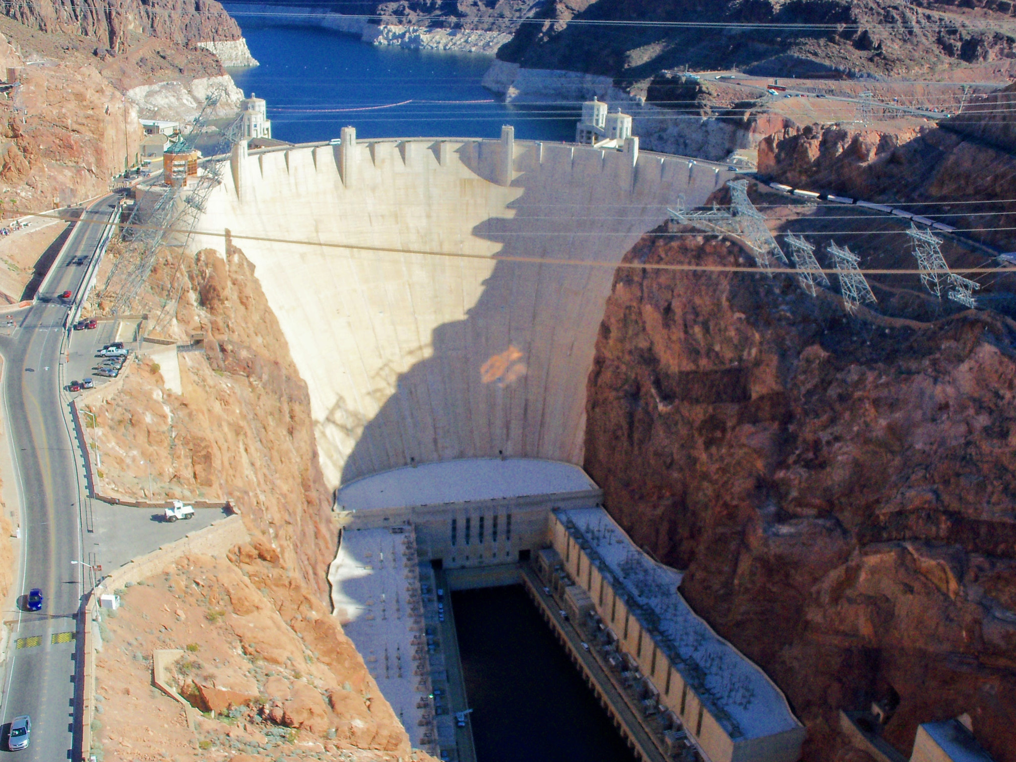 Kodak EASYSHARE C190 DIGITAL CAMERA sample photo. Over hoover dam photography