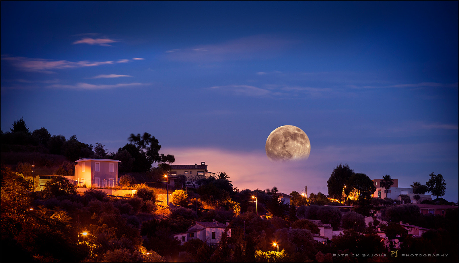 Canon EF 300mm F4L IS USM sample photo. Lever de lune photography