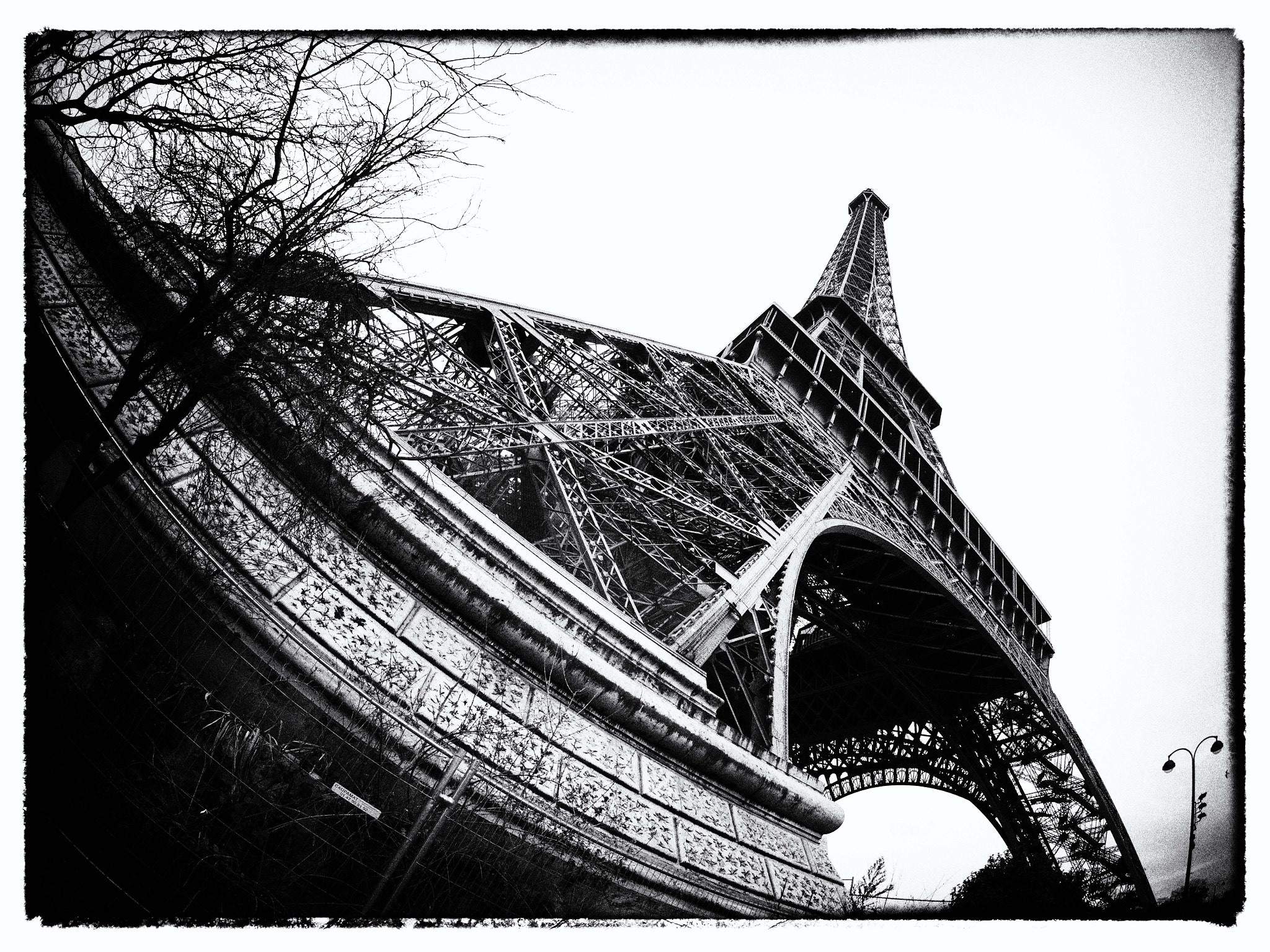 Olympus PEN-F + OLYMPUS M.8mm F1.8 sample photo. Unconventional eiffel 1 photography