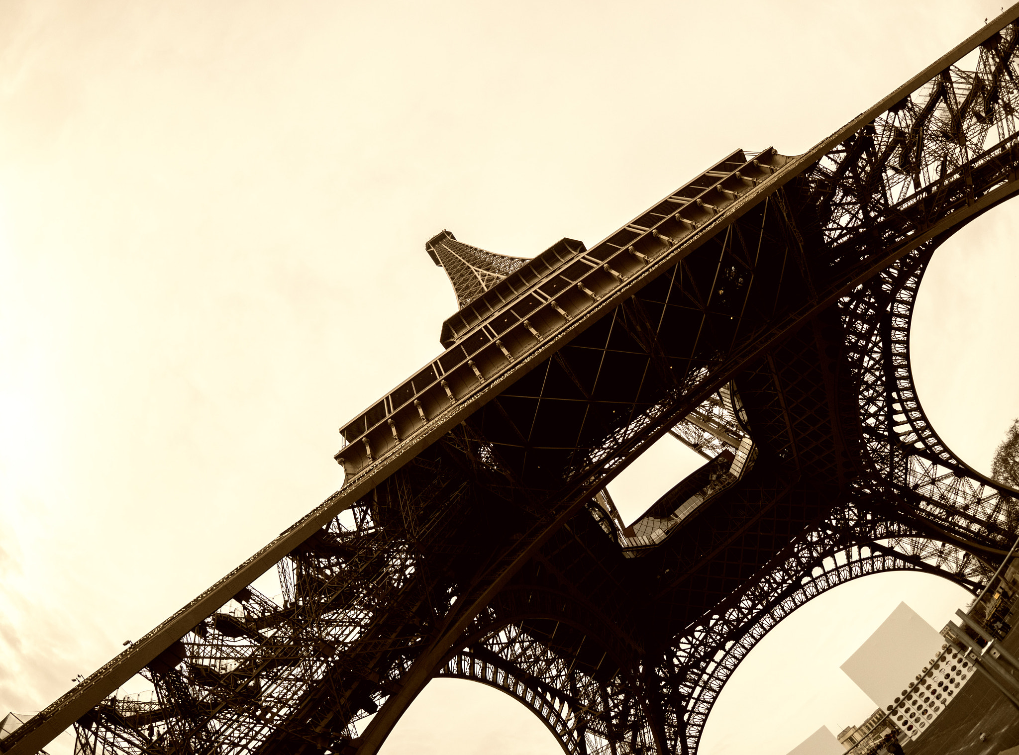 Olympus PEN-F + OLYMPUS M.8mm F1.8 sample photo. Unconventional eiffel 2 photography