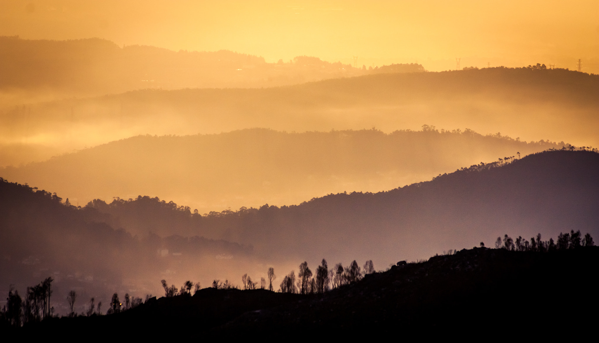 Sigma 70-300mm F4-5.6 APO DG Macro sample photo. Serra da freita photography