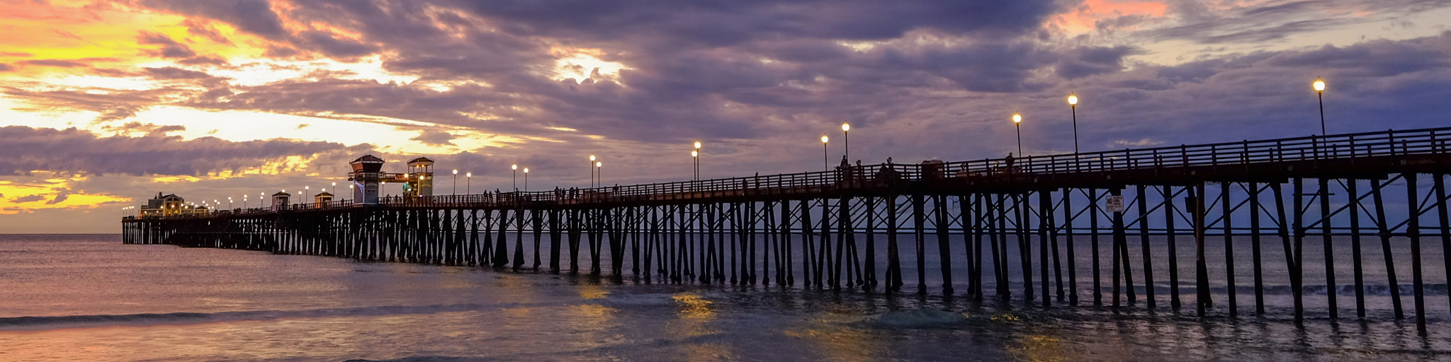 Fujifilm X-T10 + Fujifilm XF 10-24mm F4 R OIS sample photo. Oceanside pier photography