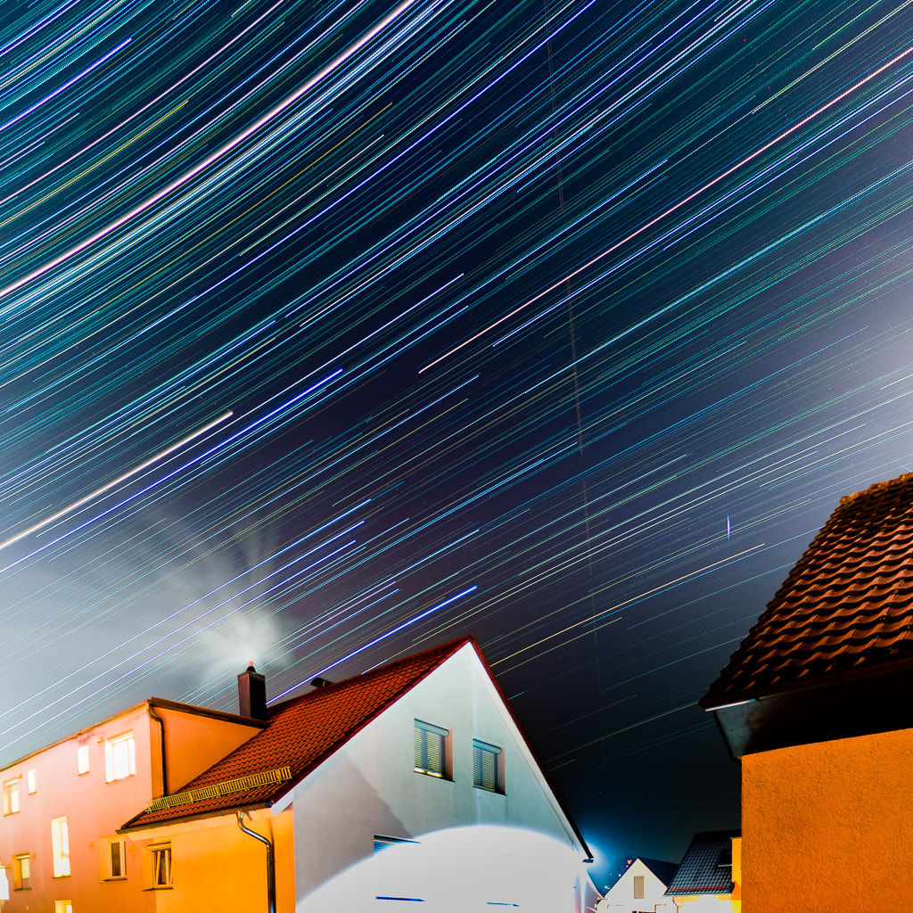 Pentax smc DA 14mm F2.8 ED (IF) sample photo. Startrails photography