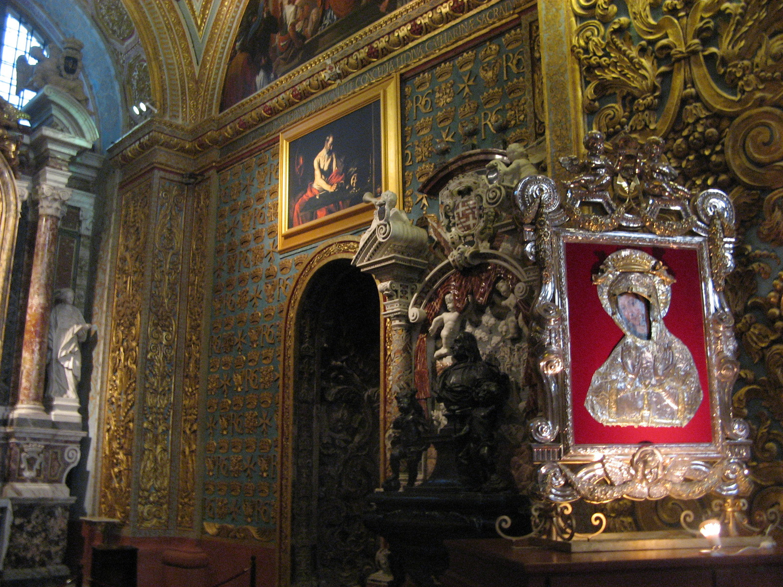 Canon POWERSHOT A700 sample photo. Caravaggio at la valletta photography
