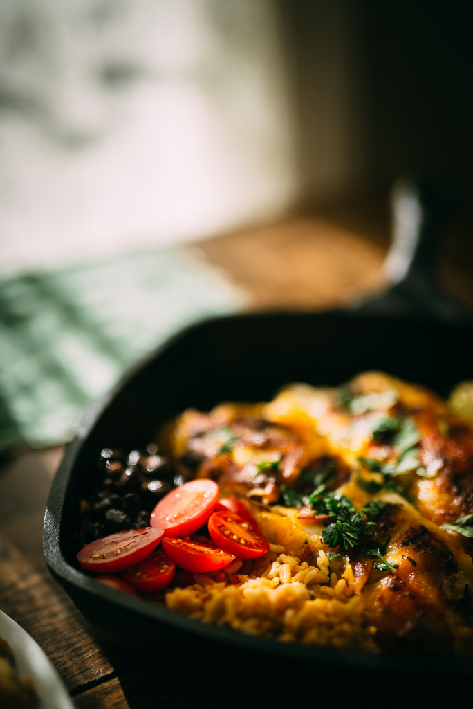 Nikon D610 + Sigma 50mm F1.4 DG HSM Art sample photo. Enchiladas photography