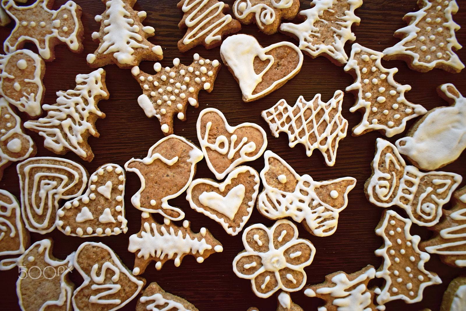 Nikon D3300 + Sigma 50mm F1.4 DG HSM Art sample photo. Christmas cookies photography