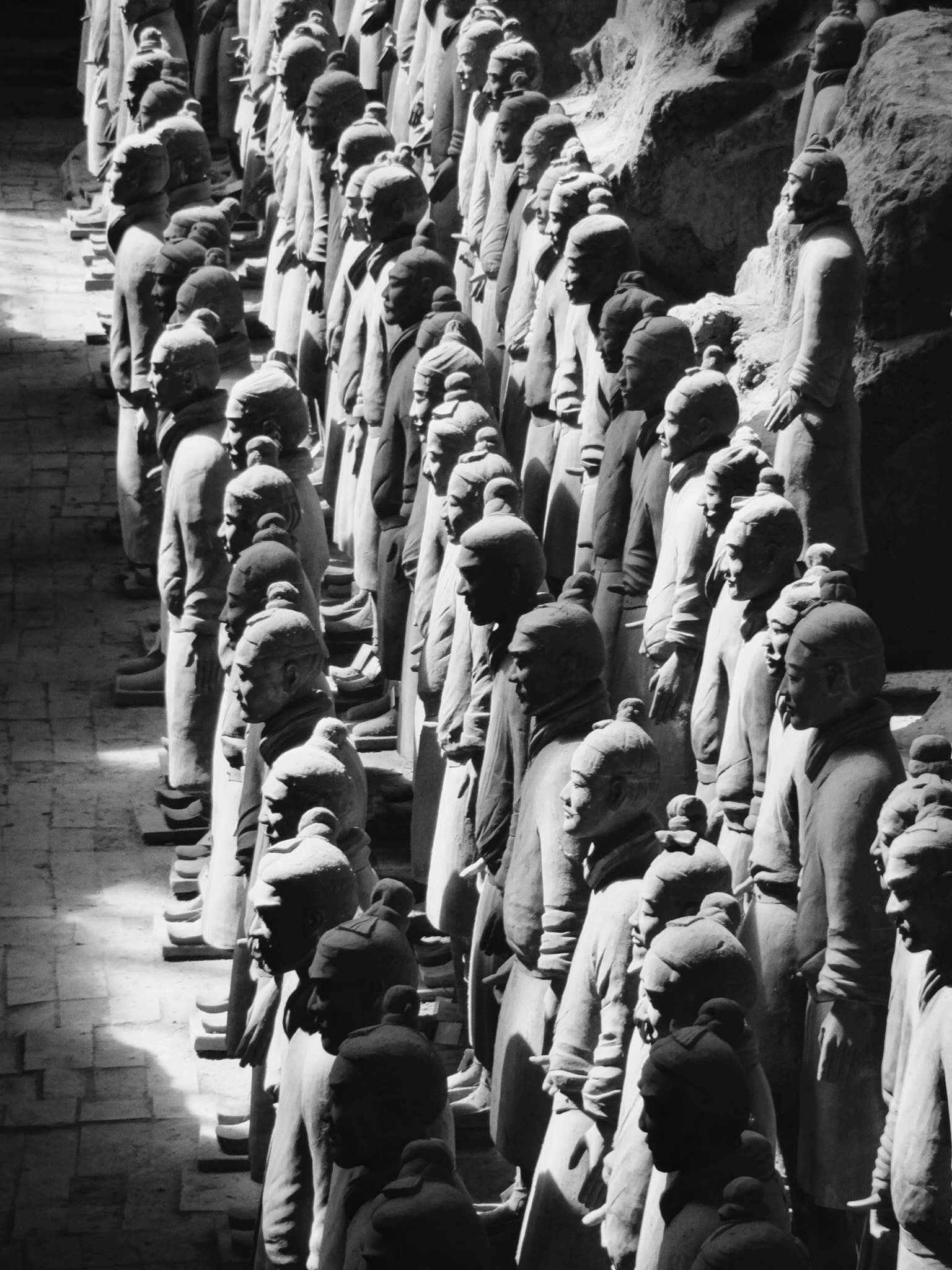 Sony DSC-WX100 sample photo. Xian, terracotta warriors photography