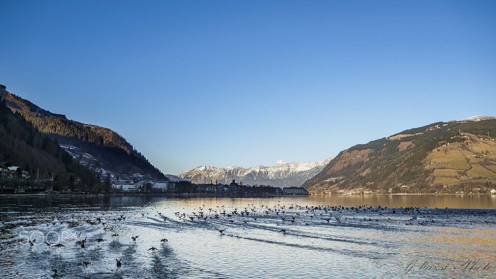 Olympus M.Zuiko Digital ED 14-42mm F3.5-5.6 EZ sample photo. Zell am see, austria photography