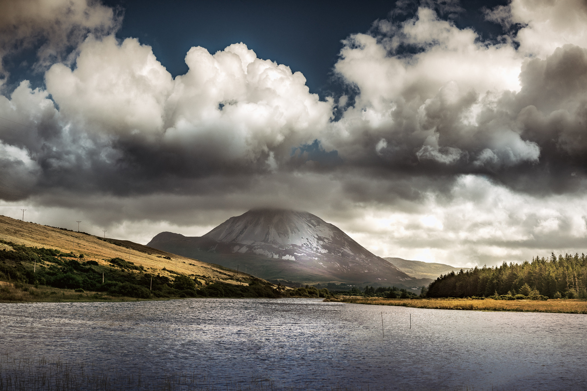 Nikon D750 sample photo. Mount errigal photography