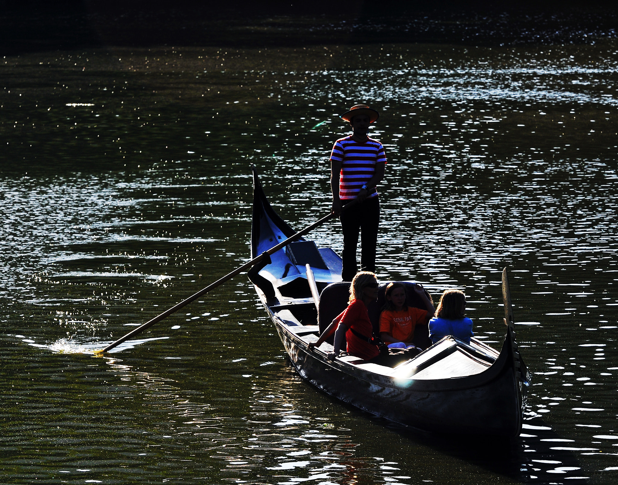 Nikon AF-S Nikkor 70-200mm F2.8G ED VR II sample photo. Canoeing@central park,new york photography