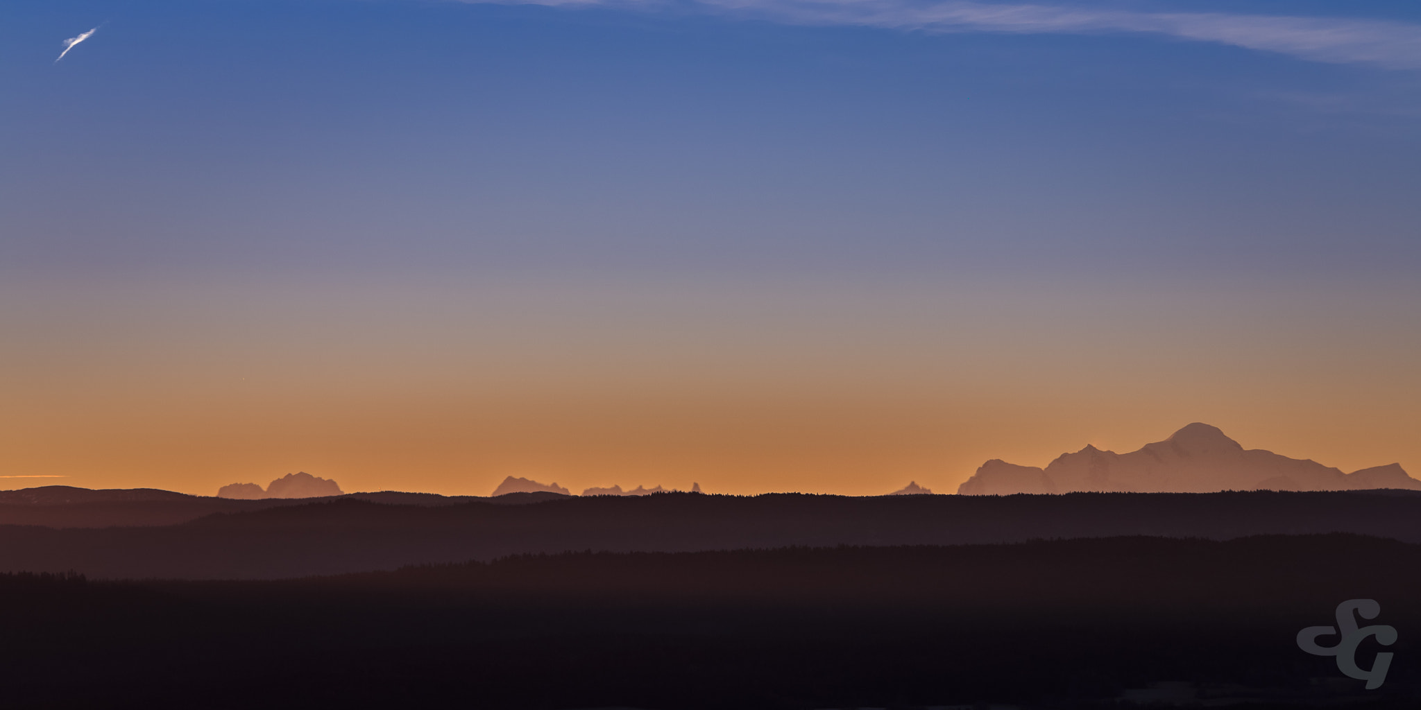 Sigma 70-300mm F4-5.6 APO DG Macro sample photo. Mont blanc depuis mont poupet photography
