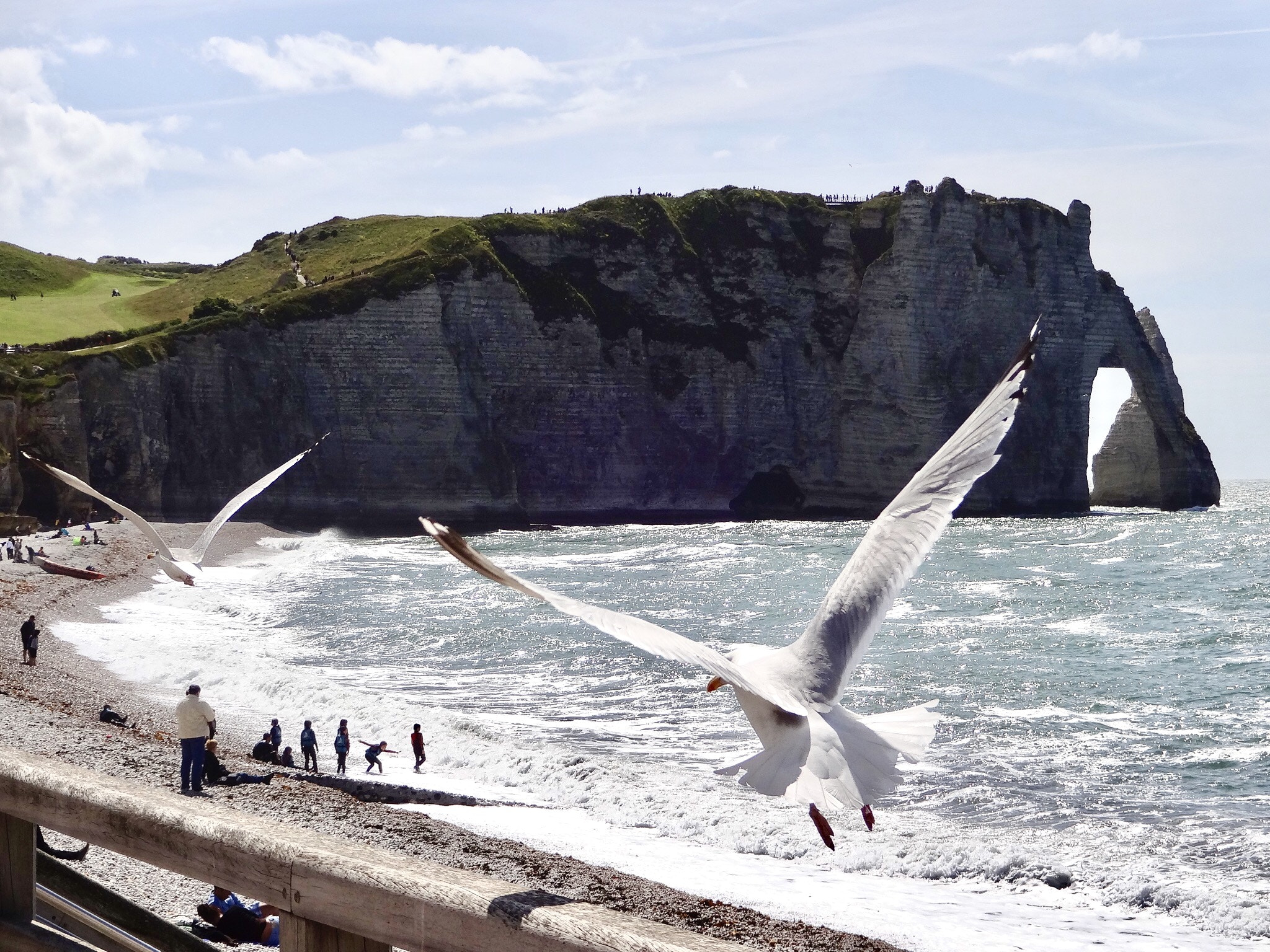 Sony DSC-WX100 sample photo. Etretat photography