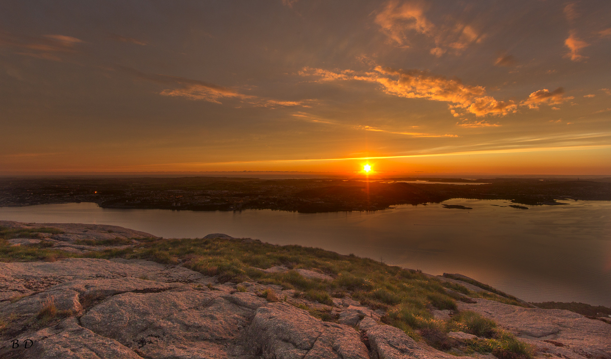 Canon EF 14mm F2.8L II USM sample photo. Sunset fram dalsnuten photography