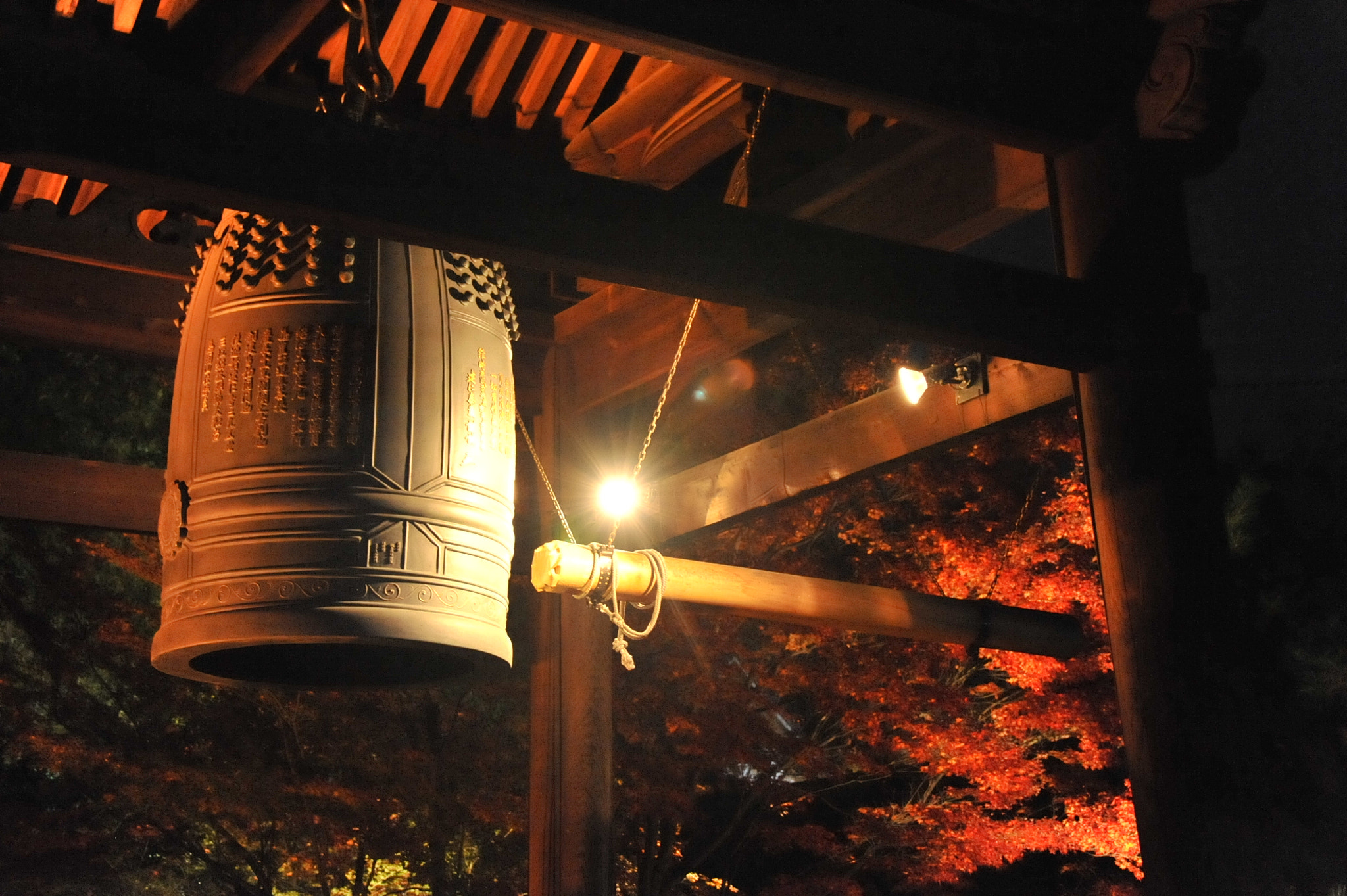 Nikon D3 sample photo. Bells of kodaiji photography