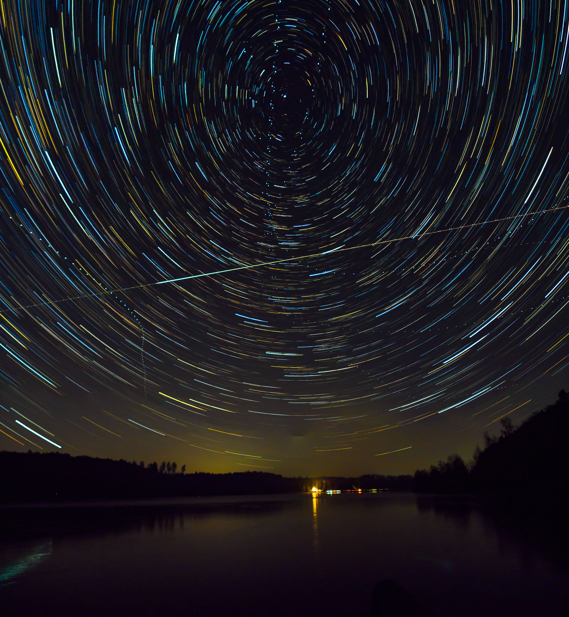 Olympus OM-D E-M1 sample photo. Earth rotation photography