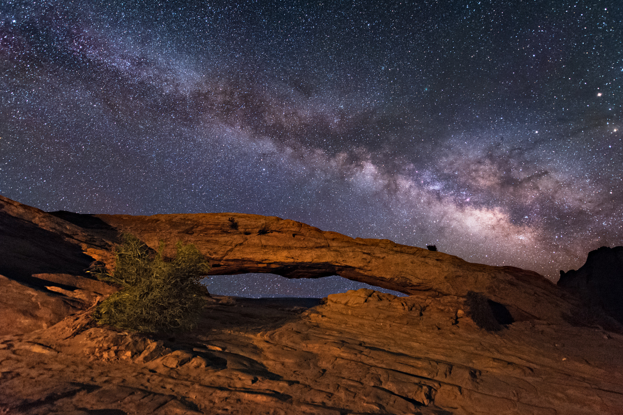 Nikon D810A sample photo. Mesa arch photography