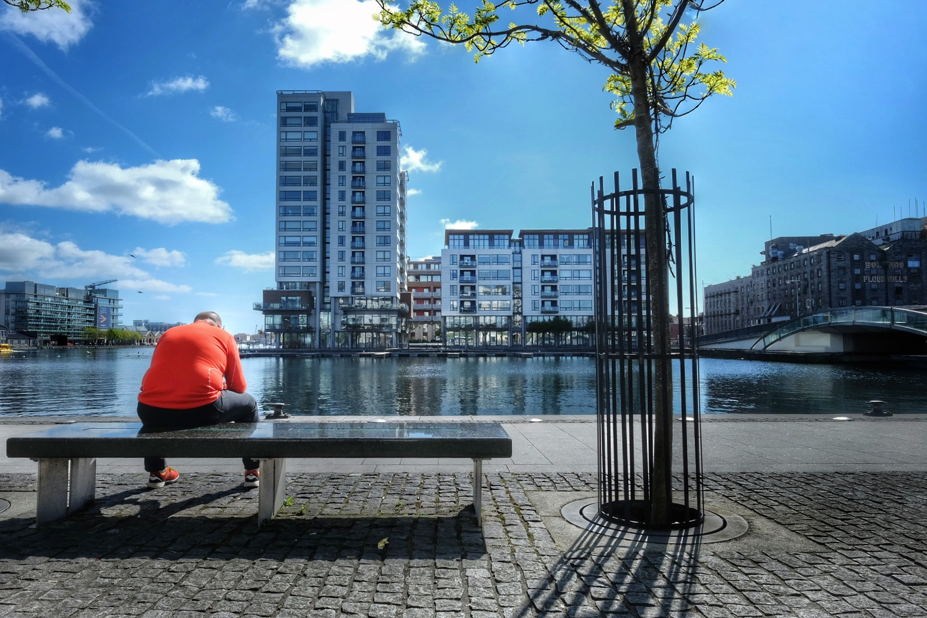 Fujifilm X-E2 + Fujifilm XF 14mm F2.8 R sample photo. Dublin - docks photography