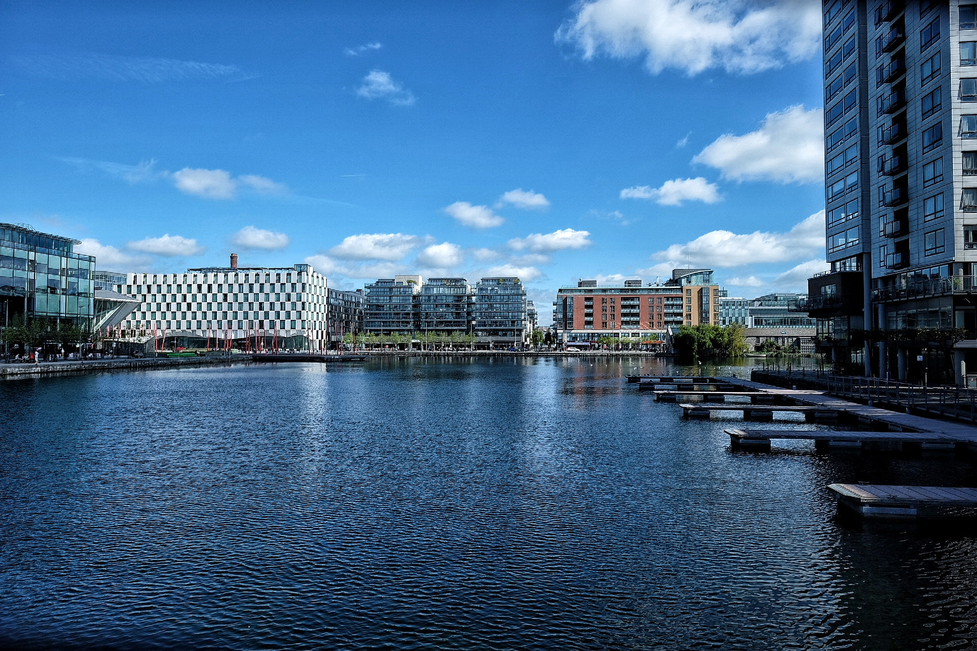 Fujifilm X-E2 + Fujifilm XF 14mm F2.8 R sample photo. Dublin - docks photography