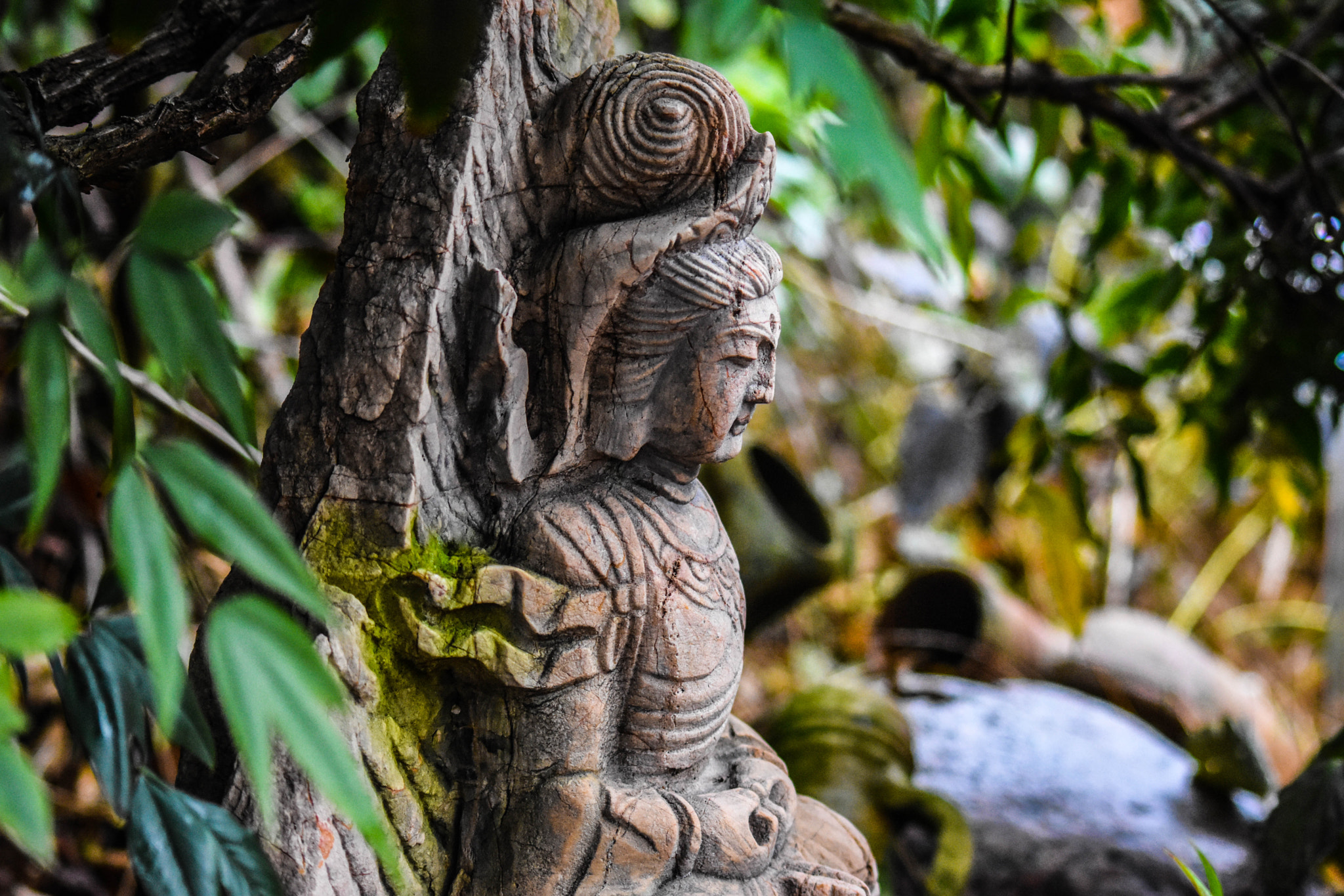 Sigma 70-300mm F4-5.6 APO DG Macro sample photo. Buddha photography