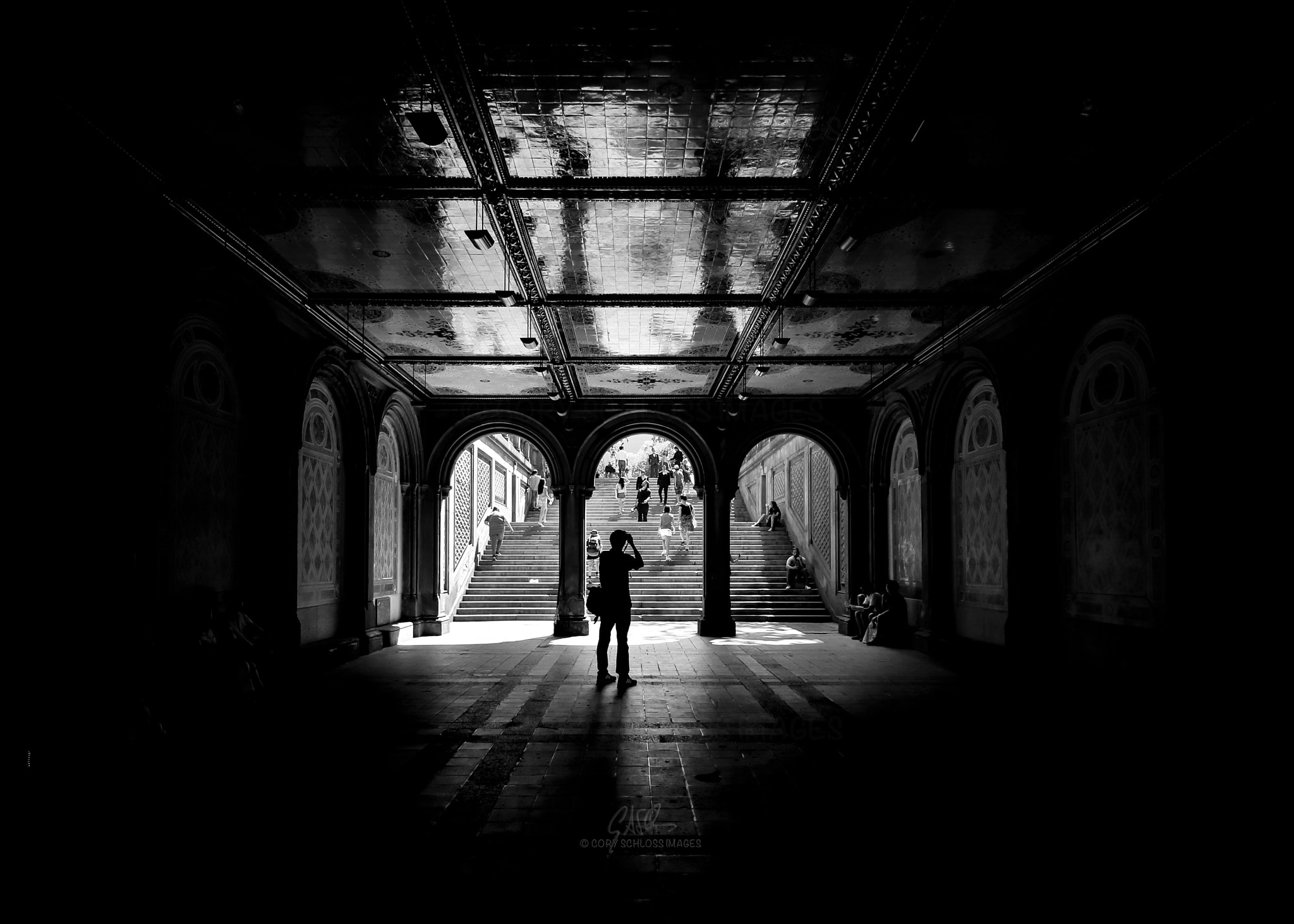 Canon EOS 70D + Canon EF 11-24mm F4L USM sample photo. Bethesda terrace | nyc photography