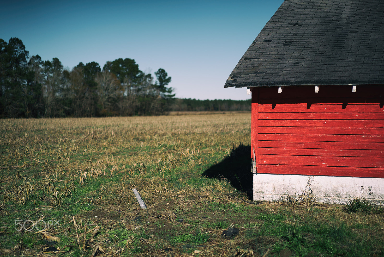Sony a7S II + Sony Sonnar T* FE 55mm F1.8 ZA sample photo. Red barn photography