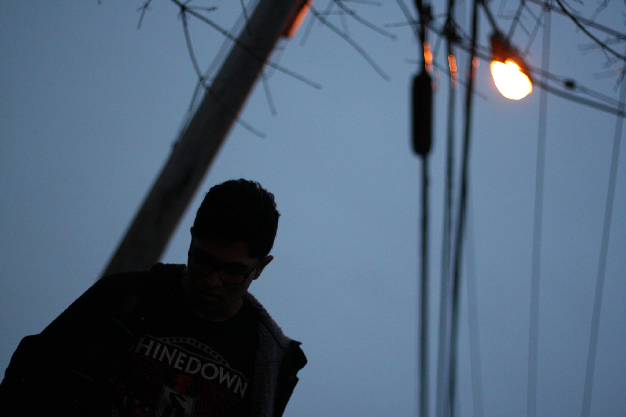 Canon EOS 1000D (EOS Digital Rebel XS / EOS Kiss F) sample photo. Streetlight photography