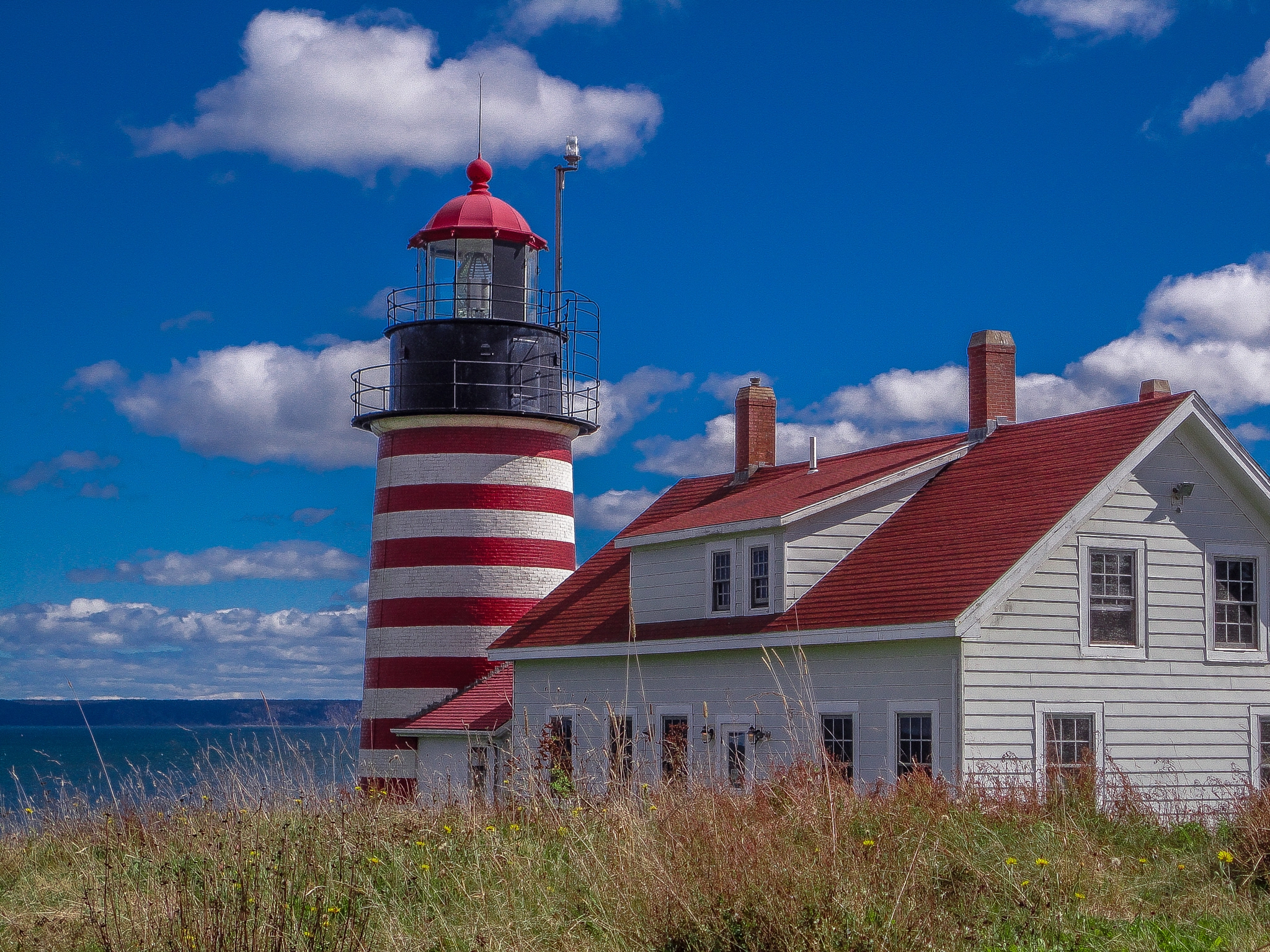 Sony Cyber-shot DSC-W350 sample photo. West quoddy lighthouse ii photography